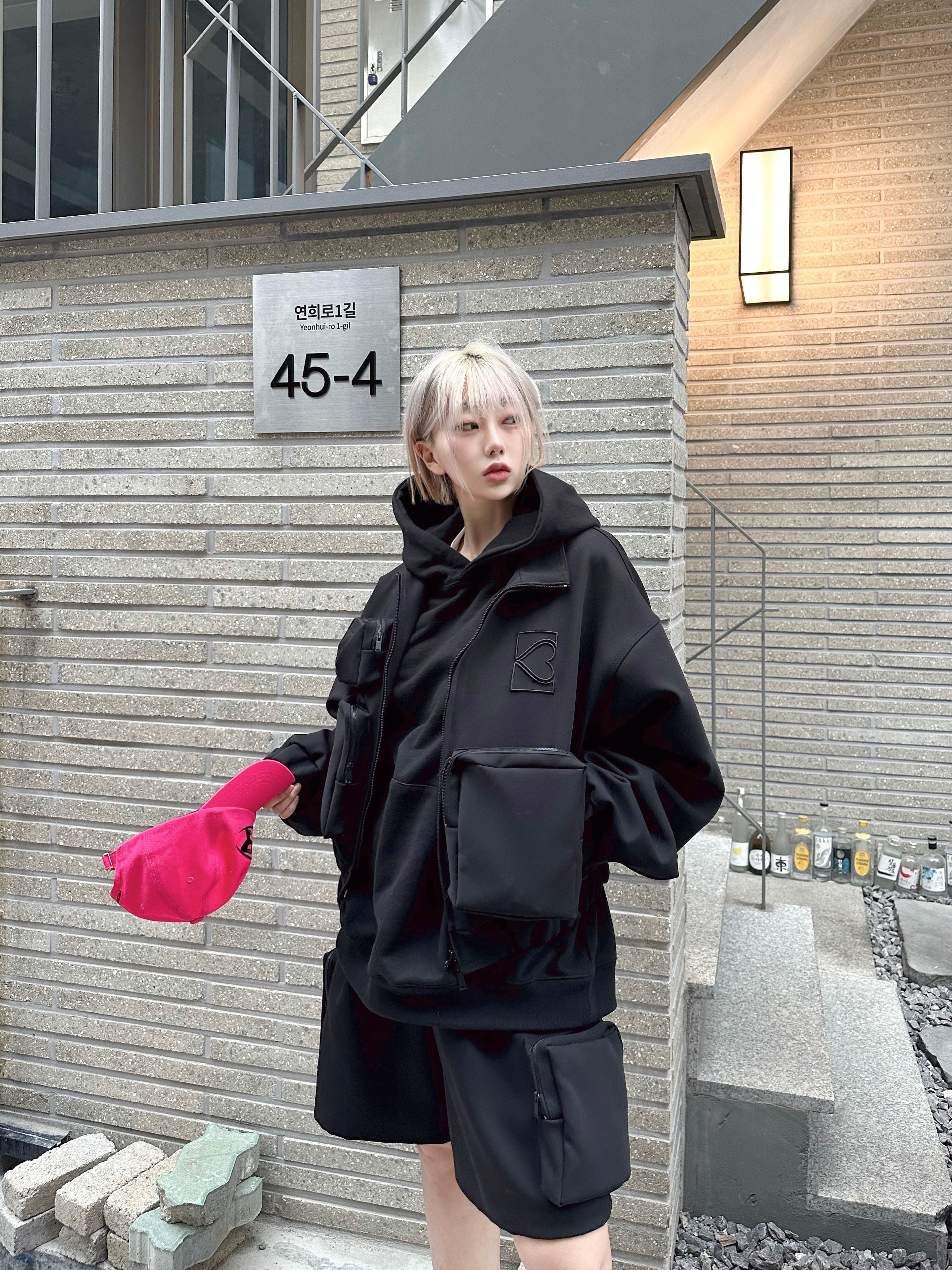 ★ESCSTUDIO★multi pocket shorts(blue)★正規品/韓国直送料込 ☆ESCSTUDIO☆multi pocket shorts(blue)☆正規品/韓国直送料込