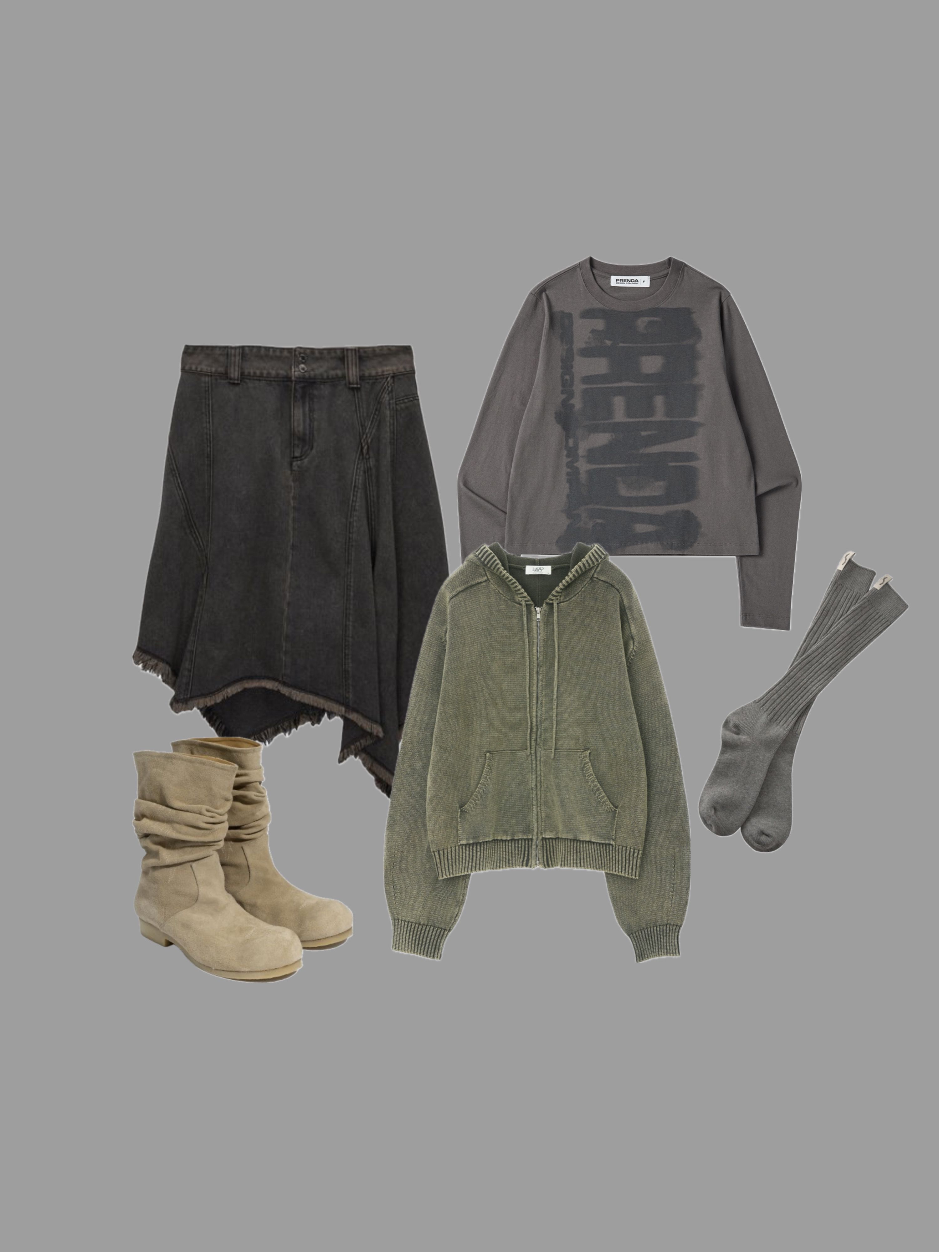 【LMOOD】Piece Dyed Hoodie Knit Zip-up MUSINSA | LMOOD Peace Dyed Hoodie Knit Zip Up Vintage Khaki