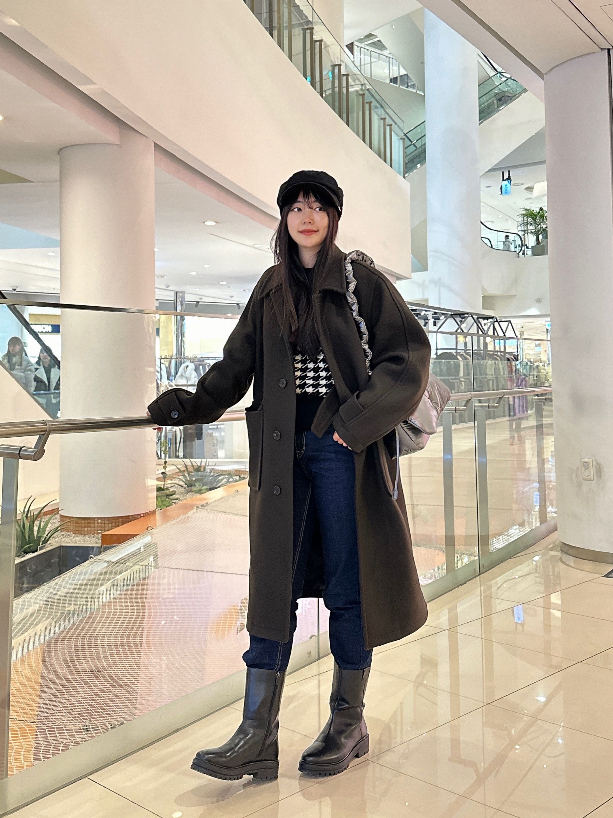 MUSINSA公式 | UNIVERSAL CHEMISTRY Black Newsboy Cap Newsboy Cap