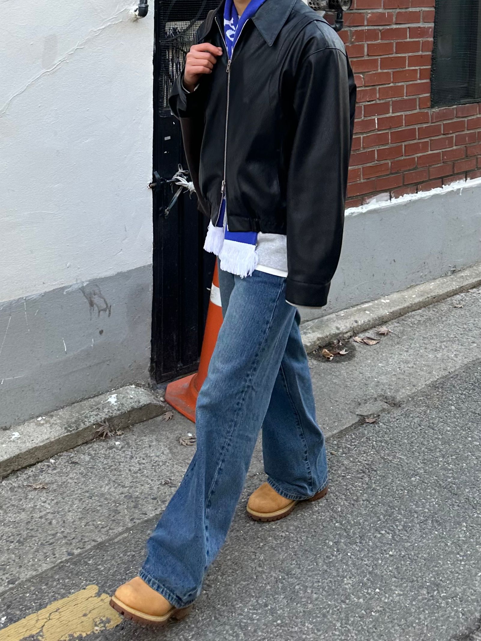 MUSINSA公式 | DOFFJASON COWHIDE SINGLE JACKET