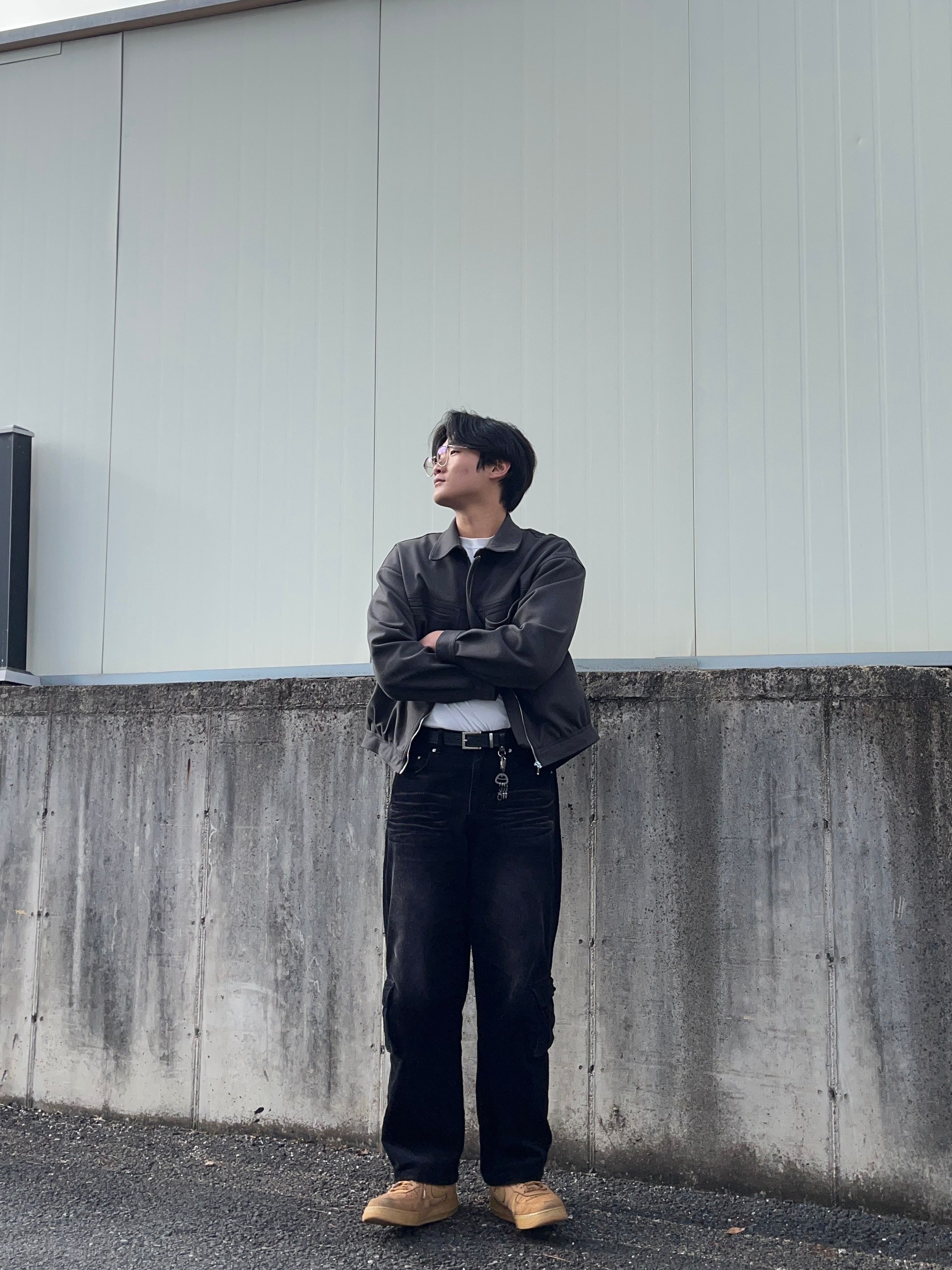 ★TRILLION★ Vintage Washed Corduroy Wide Cargo Pants GRAY T Amazon.com: Cargo Pants for Men Thick Vintage Wide Leg