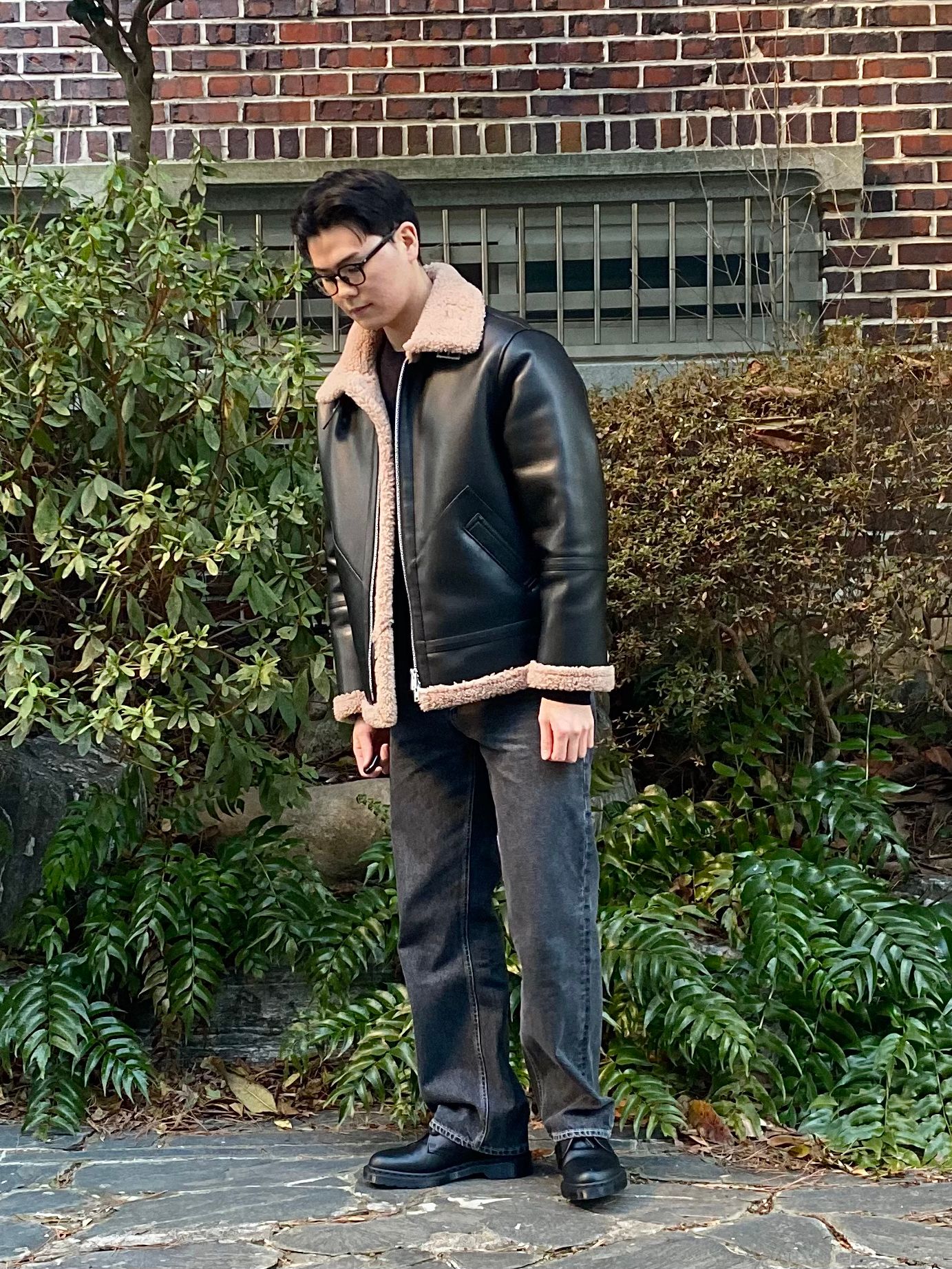 ジャケット・アウター Japanese label double name mouton jacket SEVEN BY SEVEN MOUTON COMBINATION JACKET[UM47-8004225021
