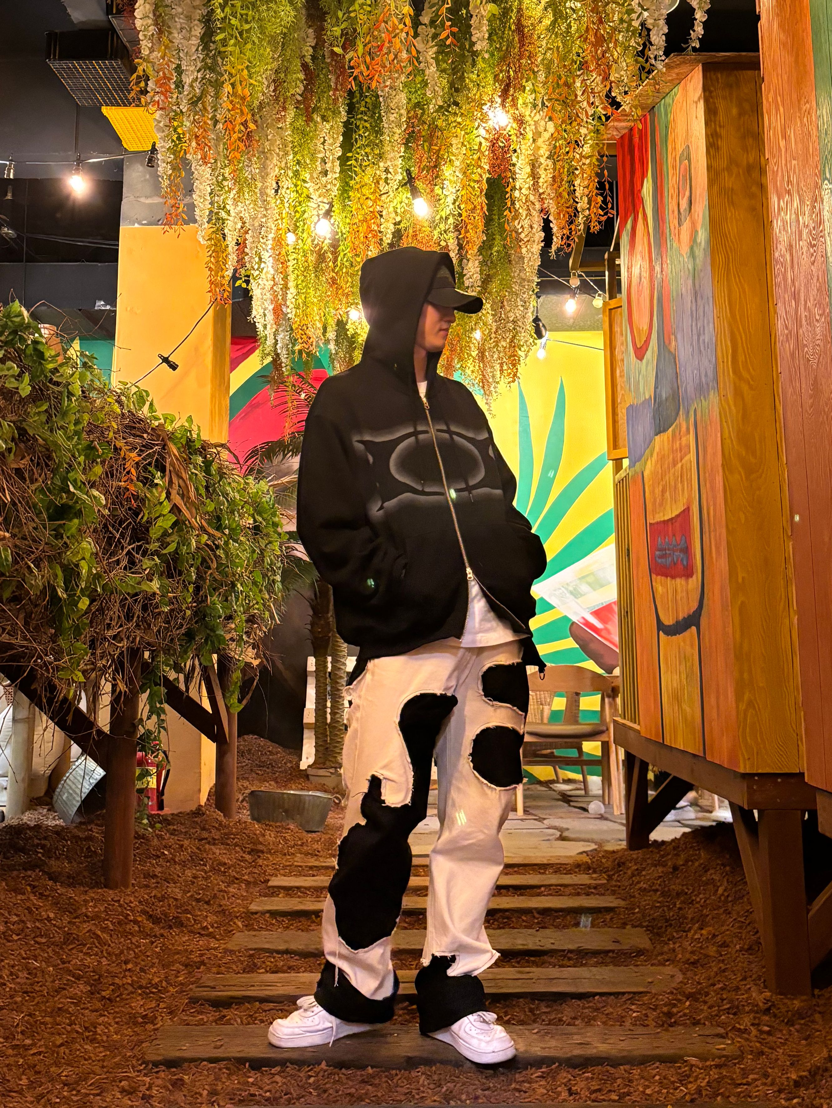 ★関税込★CRITIC★WORMHOLE LOGO HOODIE ZIP-UP★ MUSINSA | CRITIC WORMHOLE LOGO HOODIE ZIP-UP BLACK