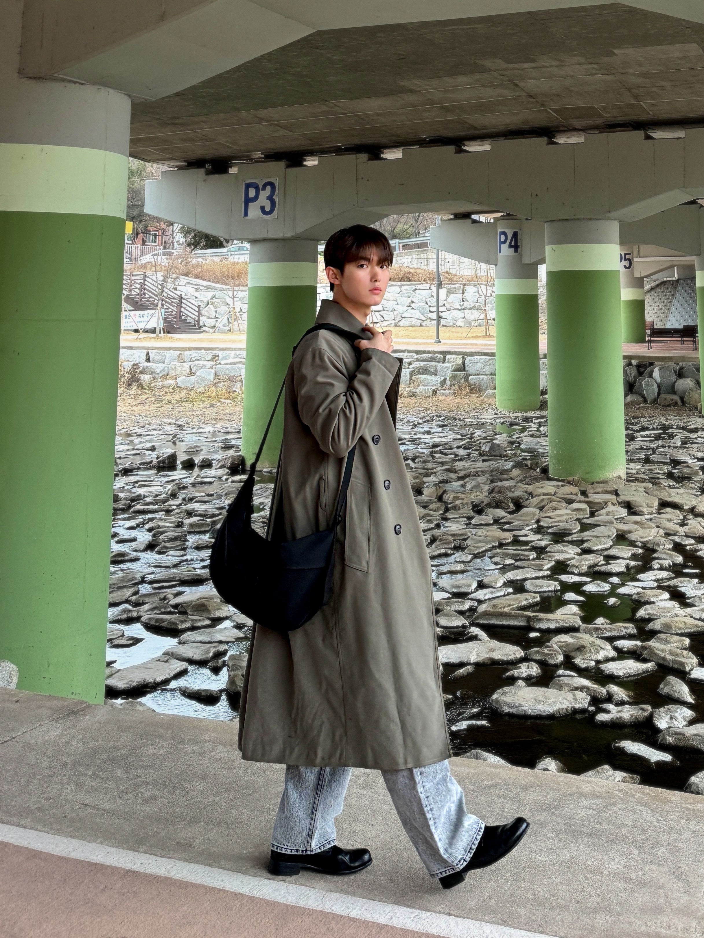 MUSINSA | MIMTHEWARDROBE MTWR utility nylon messenger bag