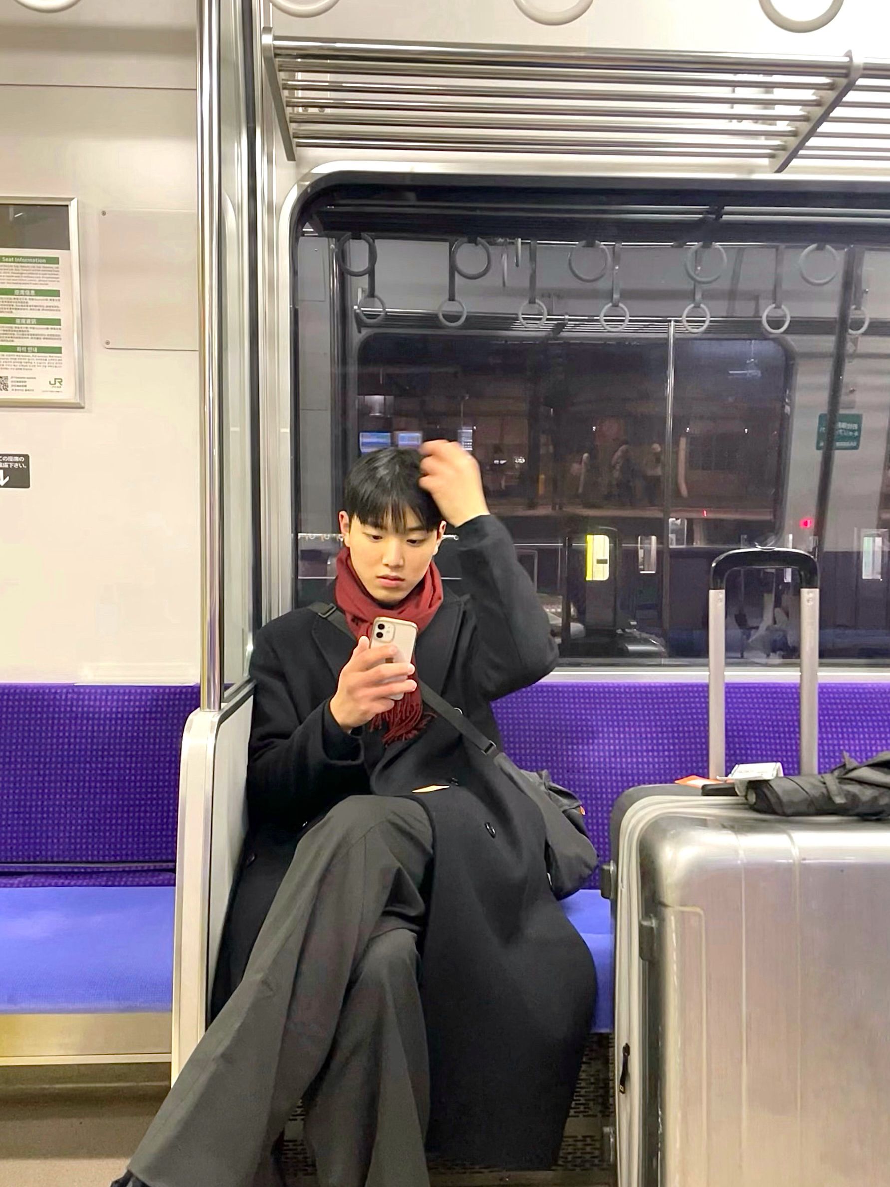 「美品」COOR MTR Overfit Double Long Coat MUSINSA | COOR MTR Overfit Double Long Coat (Black)