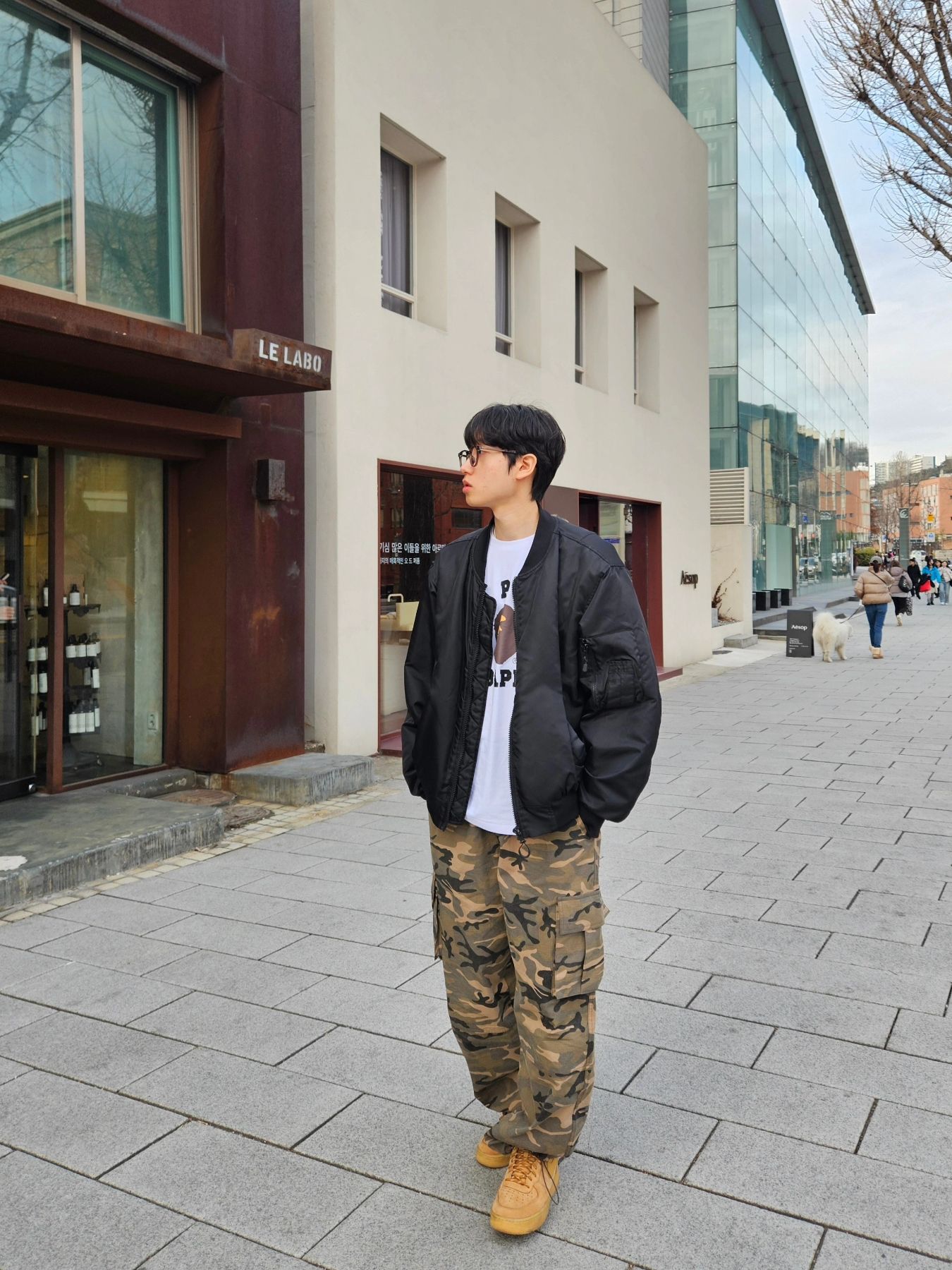 MUSINSA | MASSNOUN Oversized MA-1 Aviation Jumper Jacket
