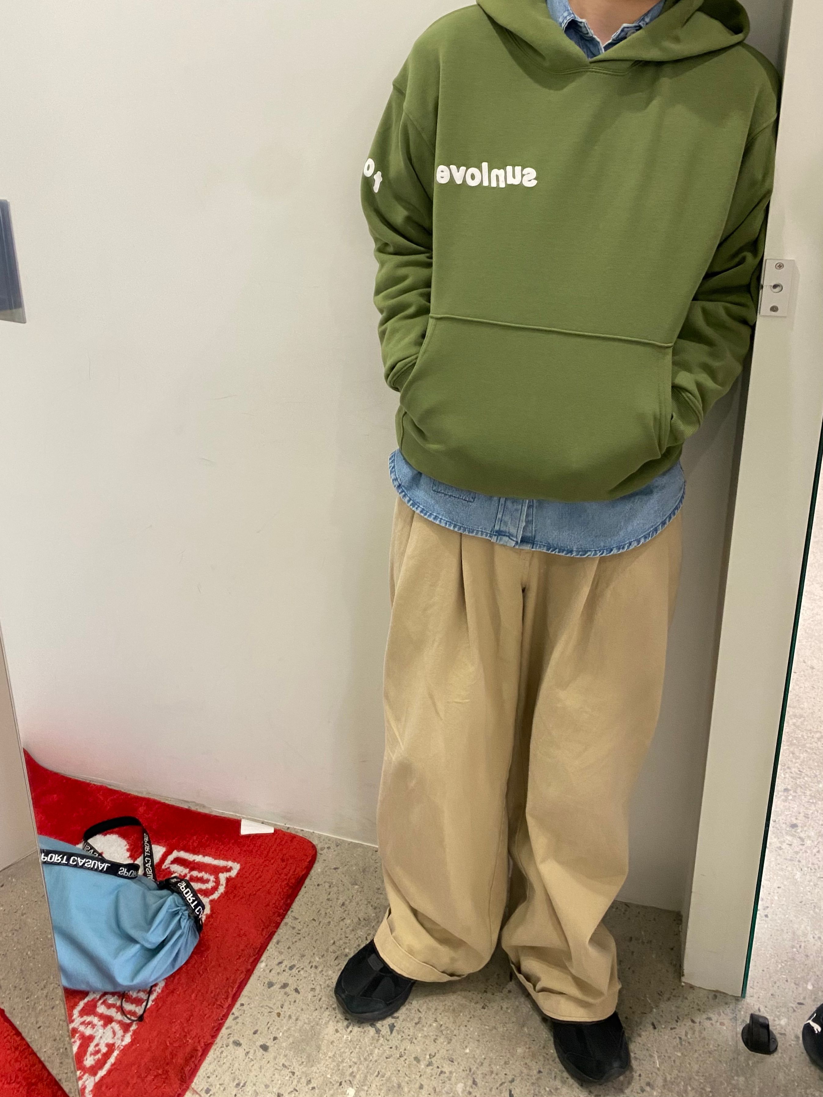 【SUNLOVE】Tour Brushed Hoodie / Olive MUSINSA | SUNLOVE Tour Brushed Hoodie Olive