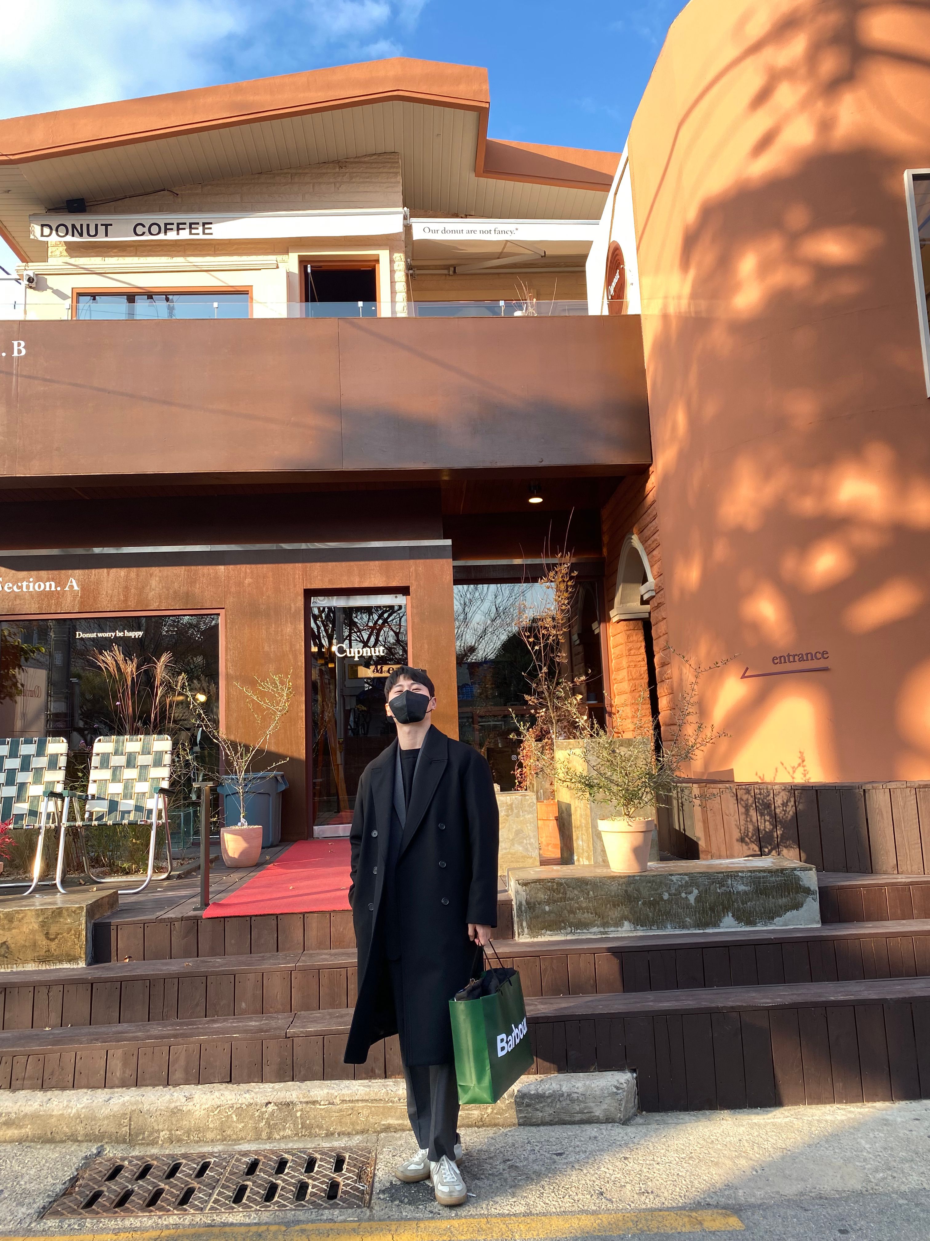 MUSINSA | COOR MTR Overfit Double Long Coat (Black)