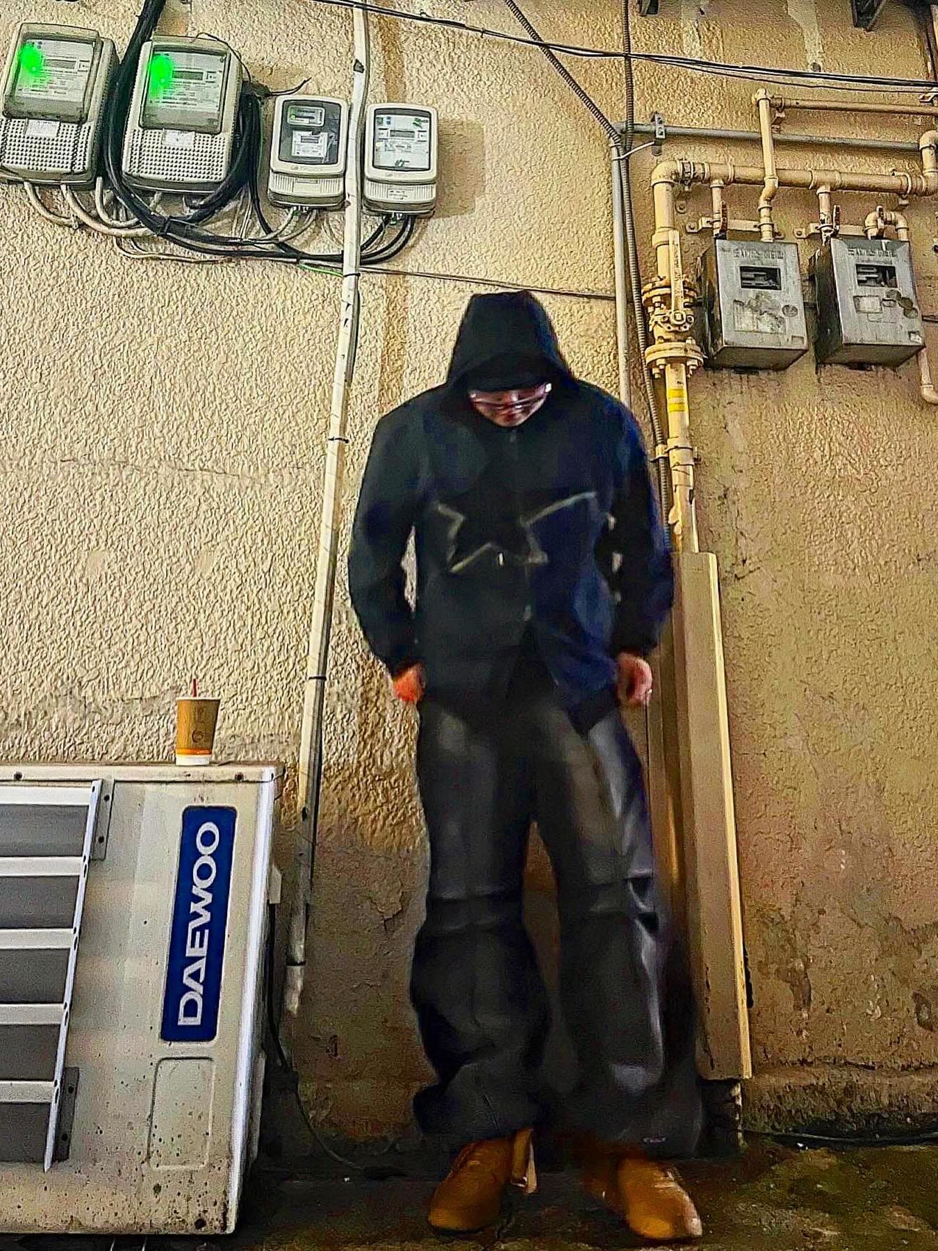 アウターその他 XTONZ XTT061 Vintage Washing Star Denim Hooded Zip-Up DEEP B XTT061 Vintage Washing Star Denim Hooded Zip-Up (DEEP BLUE