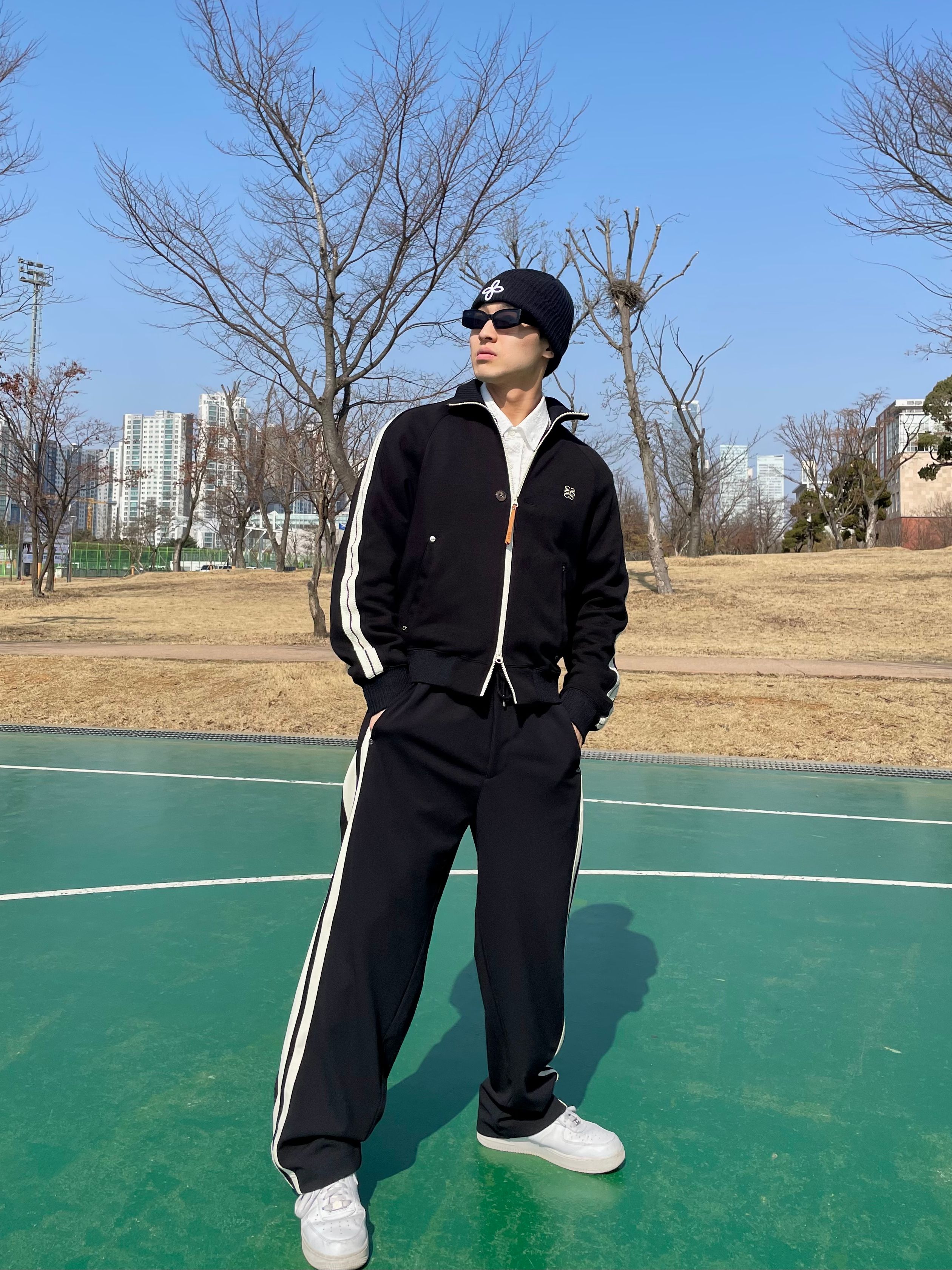 ジャケット・アウター SATUR Track Zip Up Jacket Caviar MUSINSA | SATUR Lawton All Day Track Zip Up Jacket Caviar Black