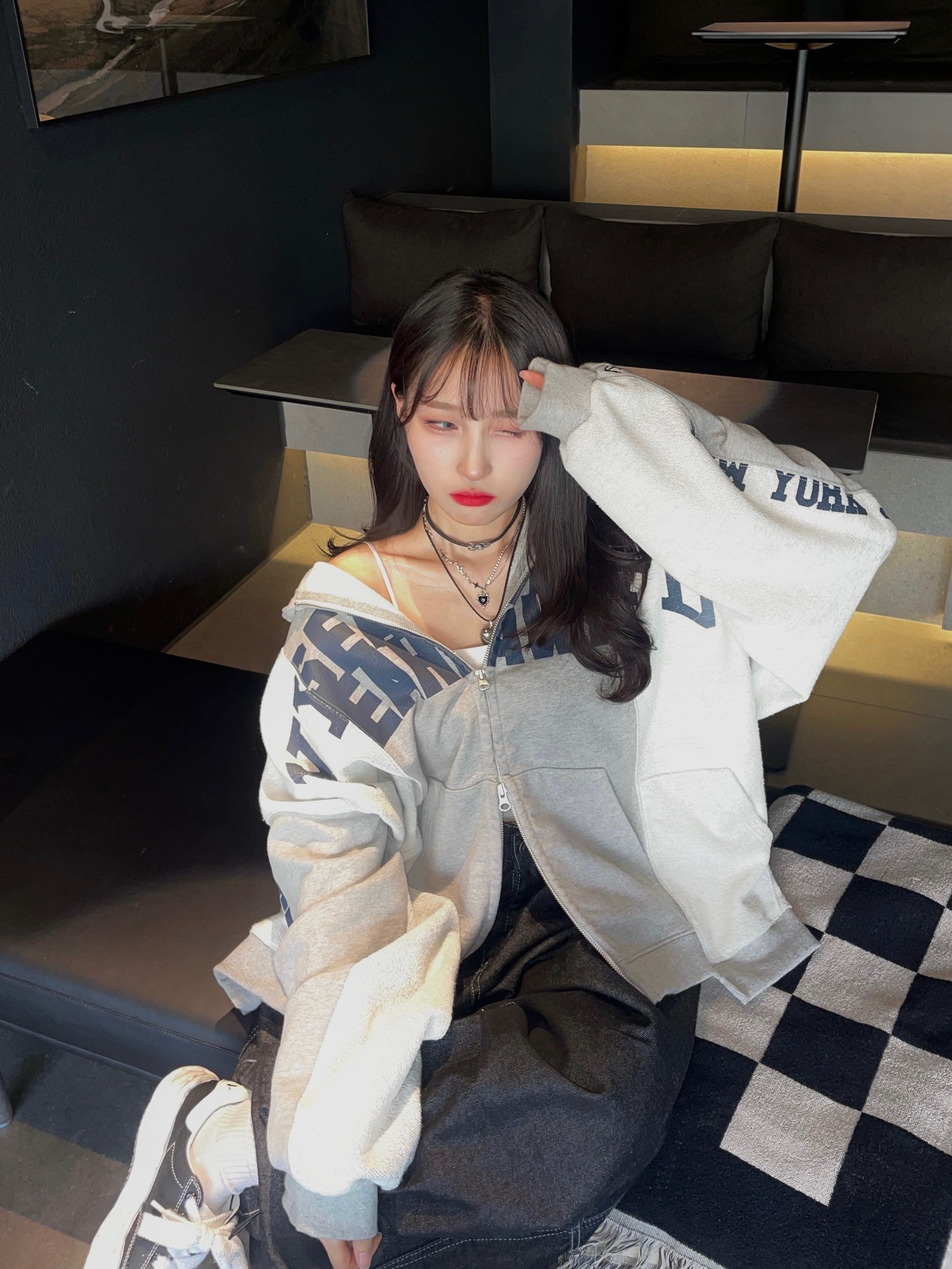 SCHISM INDUCING オーバーサイズ ジャケット MUSINSA公式 | SCHISM INDUCING MANY OVER JACKET, BLACK