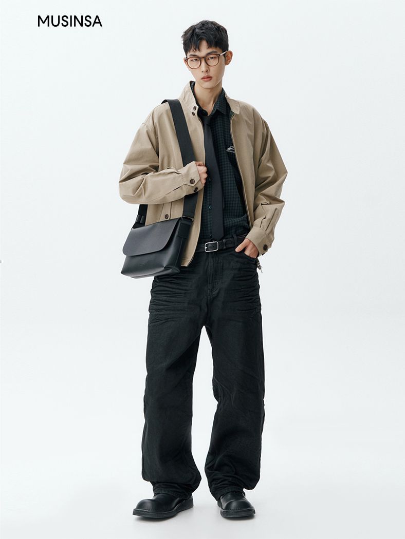 ★OY★E.W COATING JEANS-BLACK★正規品/韓国直送料込/人気 MUSINSA | OY EW COATING JEANS-BLACK