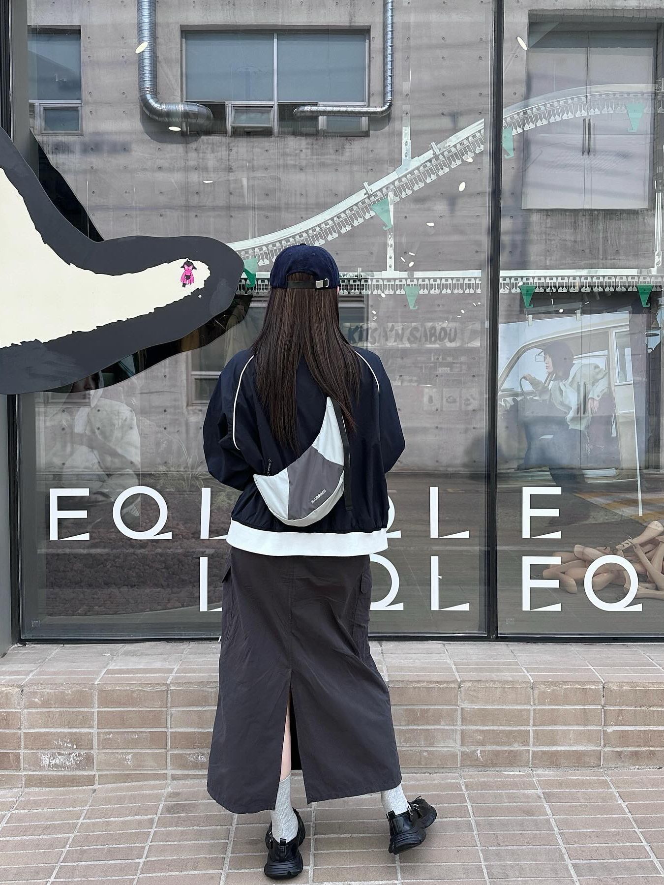 新品タグ付き♡ミストレアス♡スタジャン♡ブラック SNAP