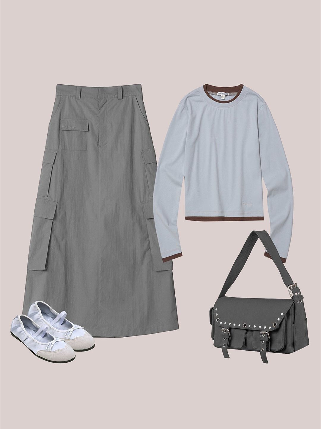 スカート AVANDRESS Zia Cargo Skirt GREY AD43SK03GR MUSINSA | AVANDRESS Zia Cargo Skirt GRAY