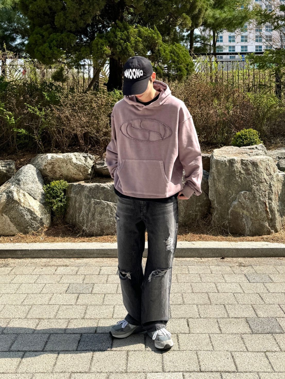 ★LORES★ Advanced Pigment Dyed Hoodie Slate MUSINSA | LORES Advanced Pigment Dyed Hoodie - Slate