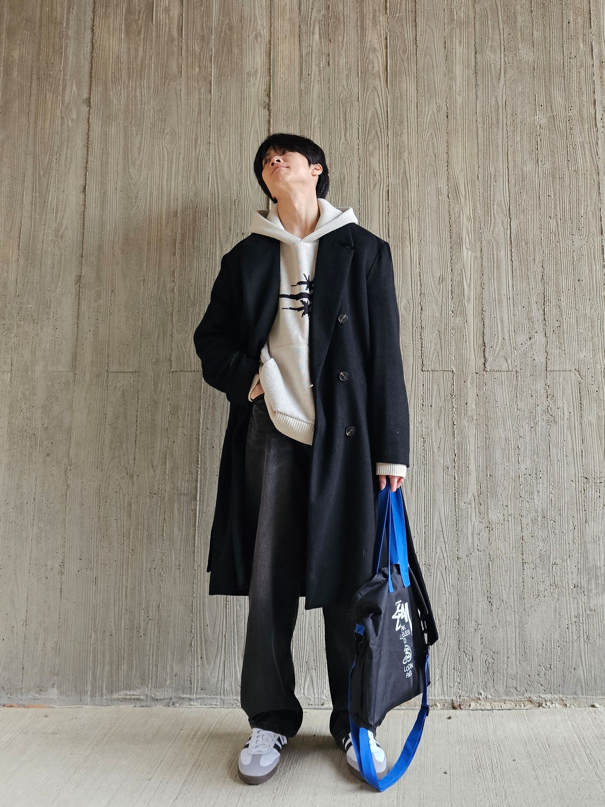 ★Nice Ghost Club★3STAR LOGO APPLIQUE SWEATSHIRTS A'GEM/9 × .kom 『NICE GHOST CLUB/ナイスゴーストクラブ