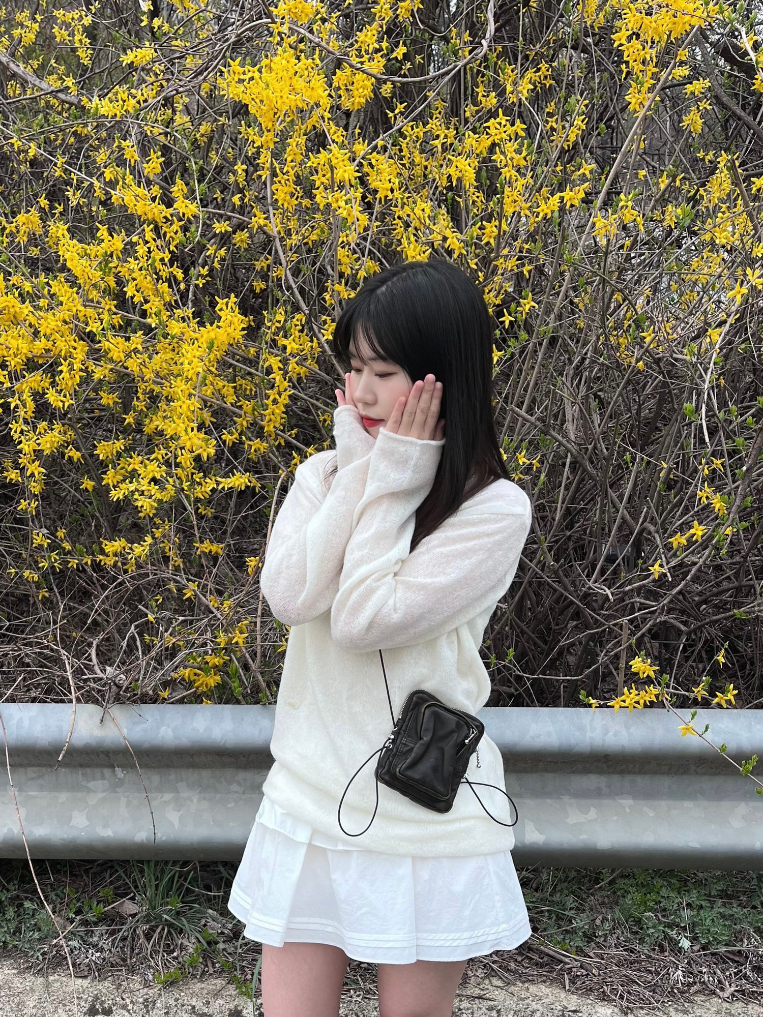 ◆SOMEWHERE BUTTER.◆ Cancan shirring mini skirt ivory 15th / Cancan shirring mini skirt - ivory - SOMEWHERE BUTTER.