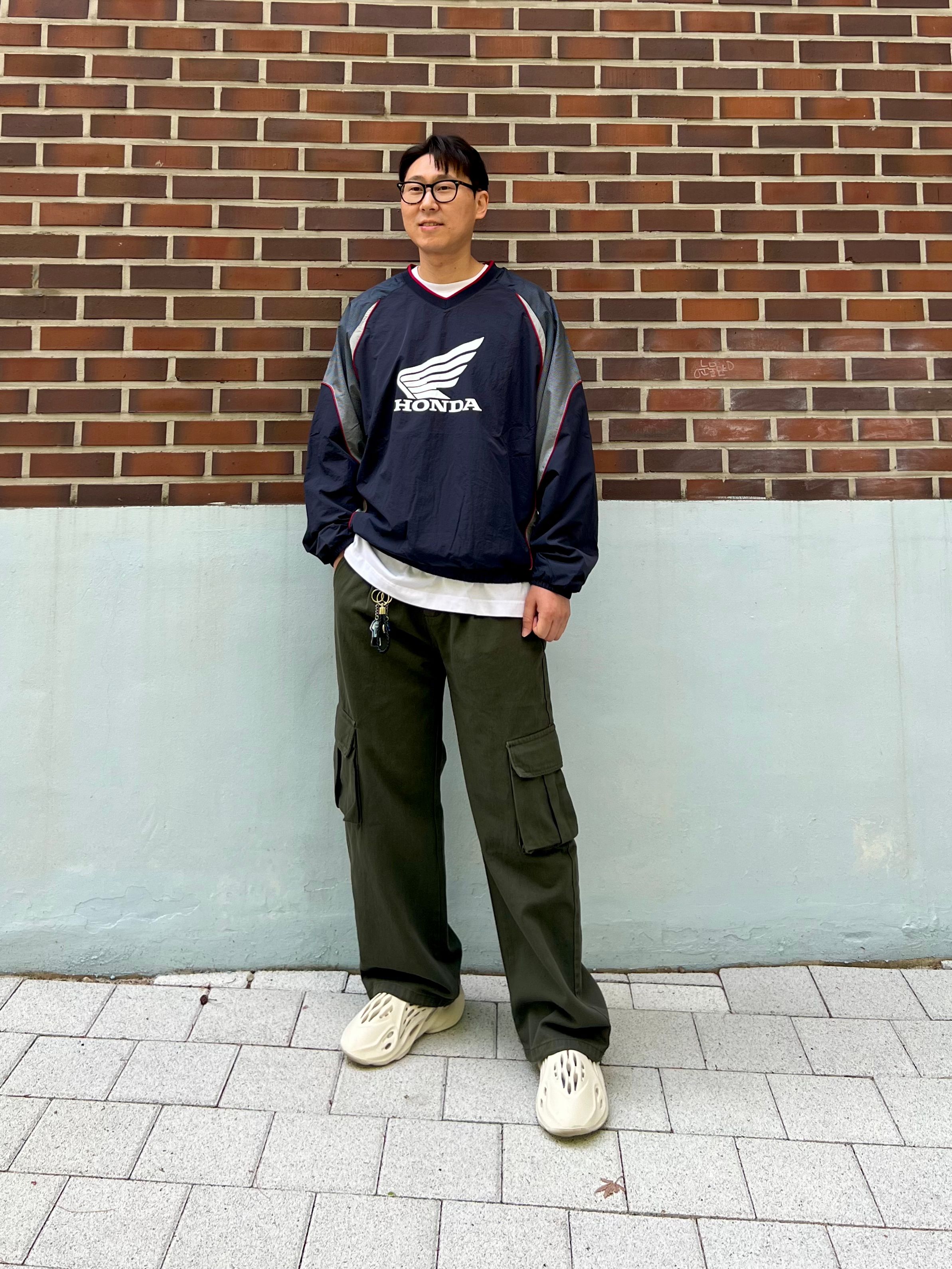 Tシャツ・カットソー HONDA MOTORCYCLE Speed Track nylon Tshirt Beige MUSINSA | Honda Motorcycle Speed Track nylon T-shirt Beige