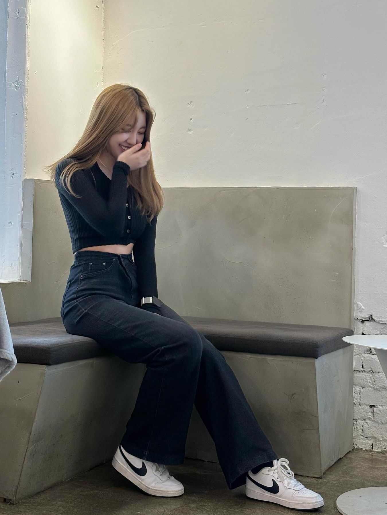 【FILL IN THE BLANK】PKバックパック ナイロン ダスティグレー MUSINSA | FILLINTHEBLANK PK Shoulder Bag (black)