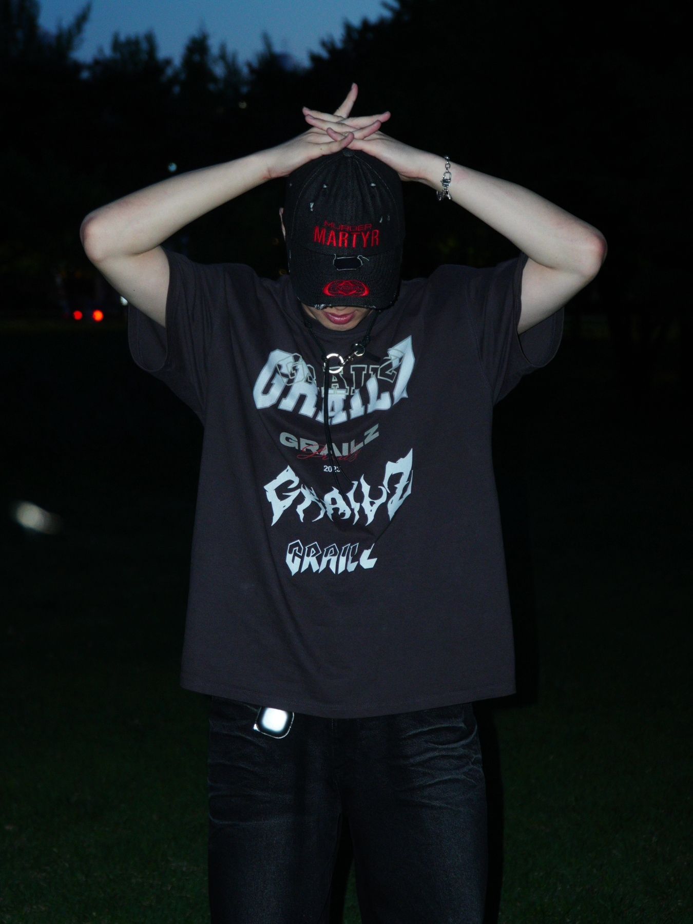 MUSINSA | GRAILZ MULTI LOGO T-SHIRTS [WHITE]
