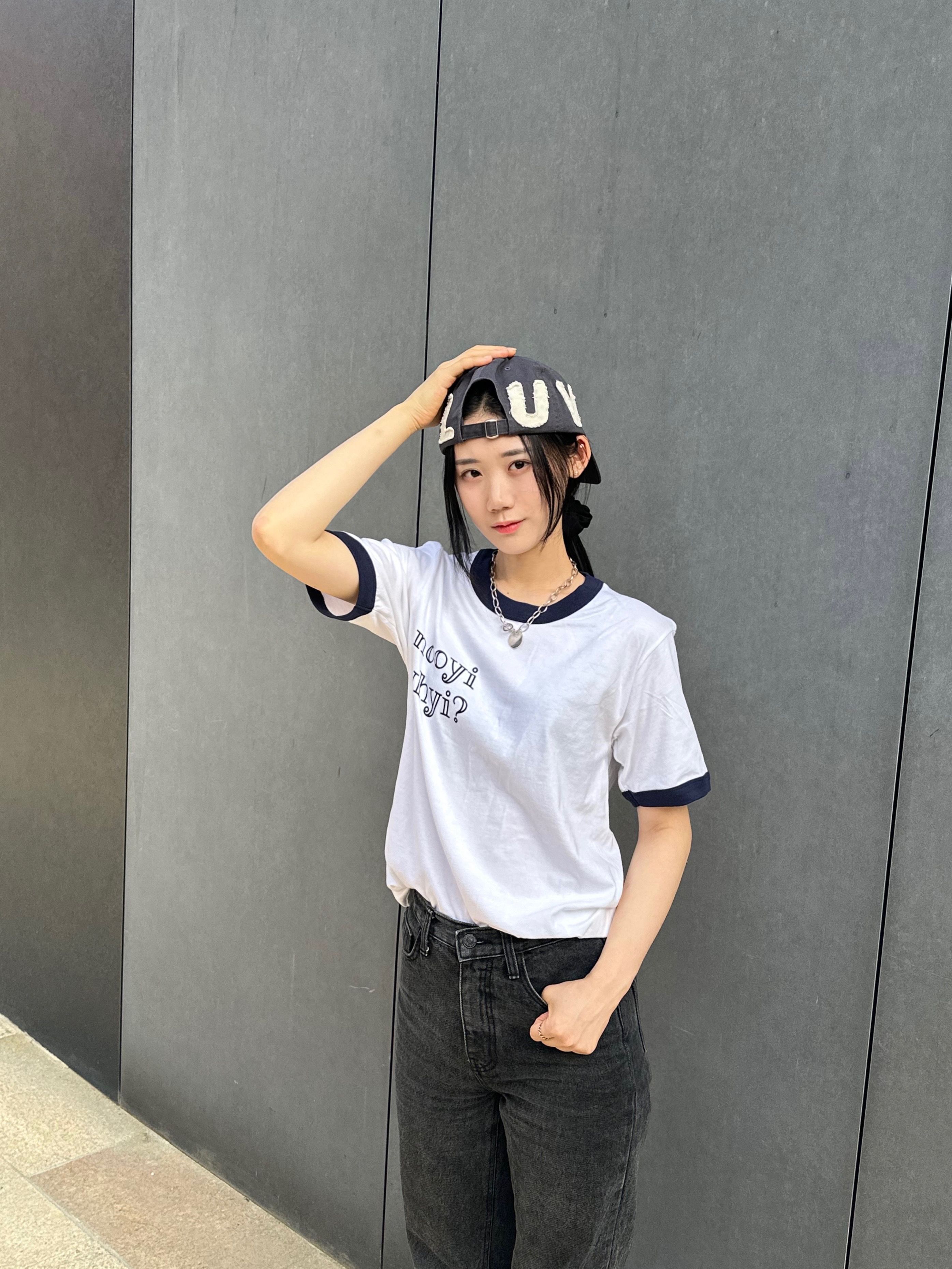 MUSINSA | SUNLOVE Cut Off Capital Cap Charcoal