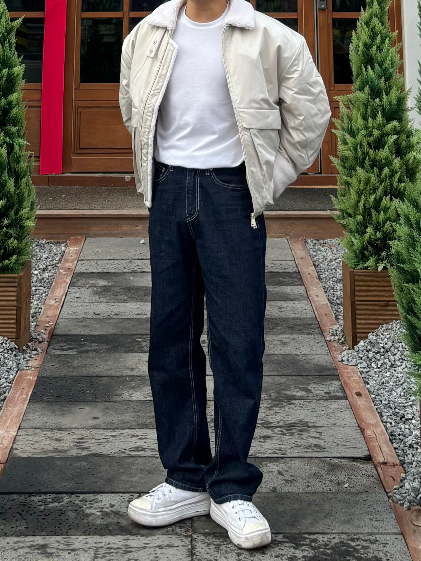 ジャケット・アウター Codegraphy Heavy boa fleece muton jacket MUSINSA | Codegraphy Heavy boa fleece muton jacket_brown