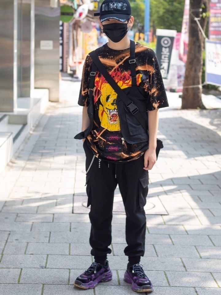 MUSINSA | NOT4NERD Cargo Jogger Slacks Pants - Black