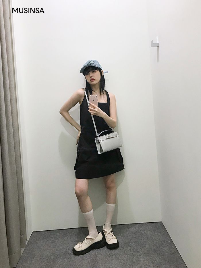 MUSINSA STANDARD LADY'S_ナイロンカーゴミニドレス MUSINSA STANDARD LADY'S_ナイロンカーゴミニドレス (MUSINSA
