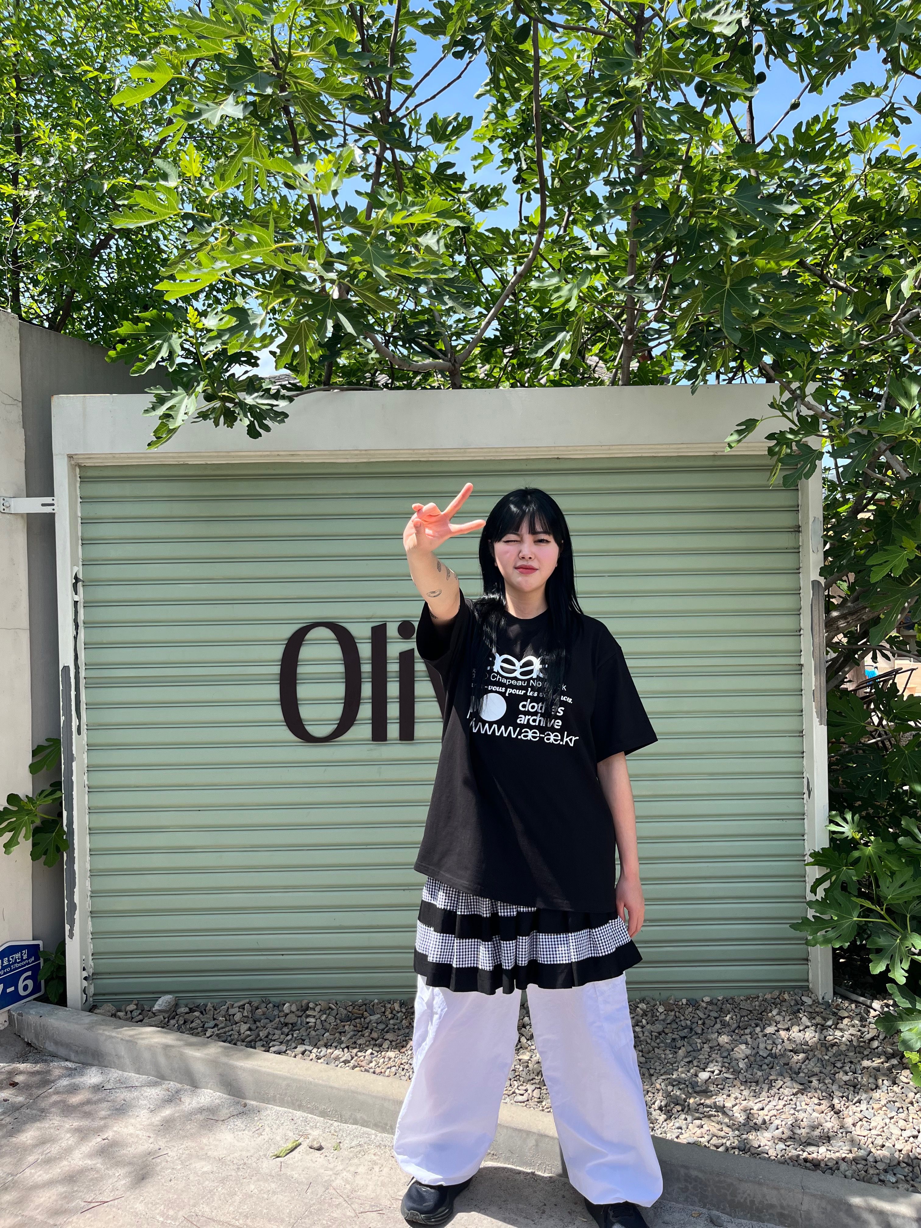 Tシャツ・カットソー AEAE WEB LOGO TSHIRTS OATMEAL AE44SUTS016OAT MUSINSA公式 | AEAE WEB LOGO T-SHIRTS [OATMEAL]