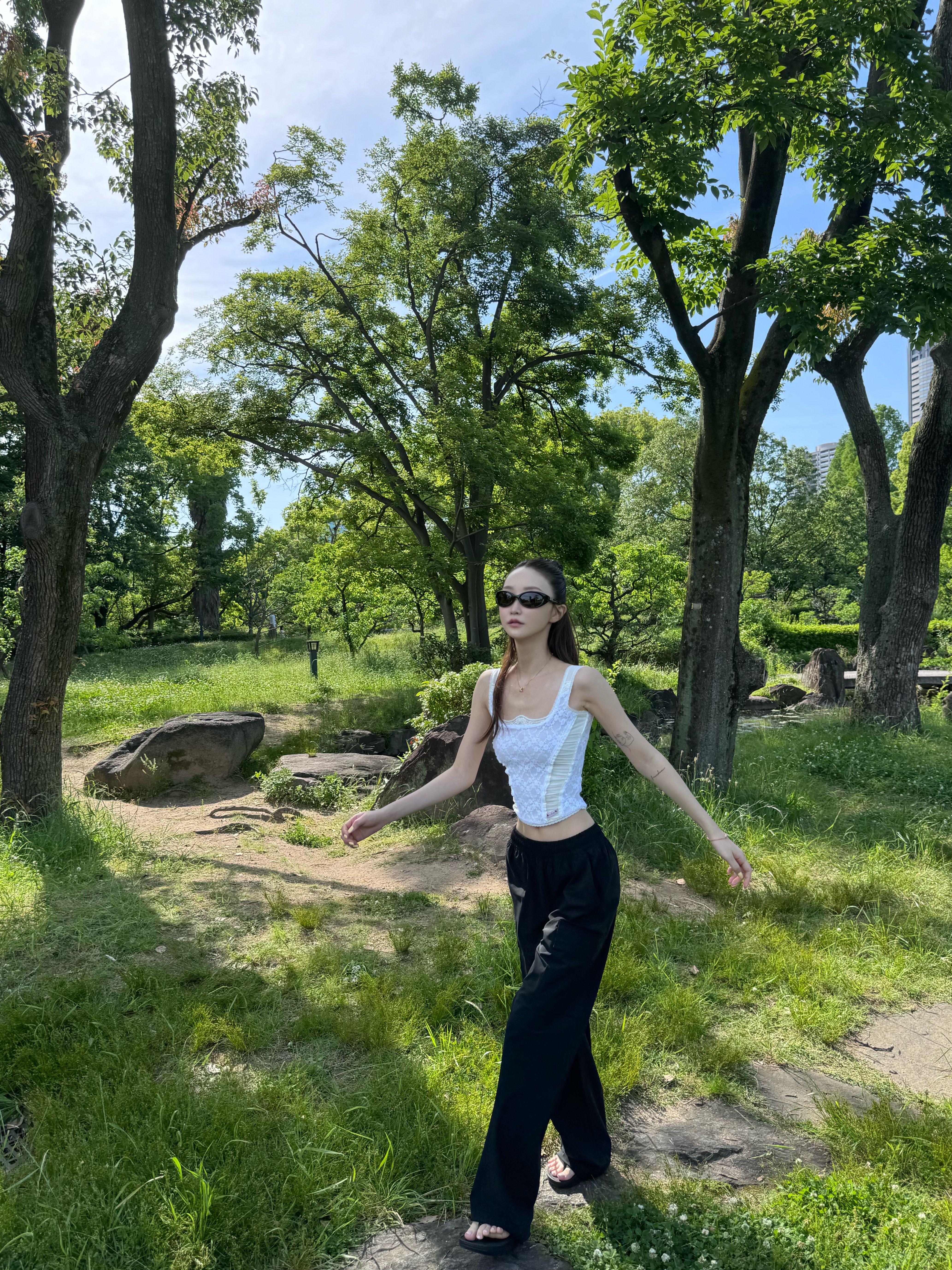 MUSINSA | SCULPTOR Team Mary Corset Top White/Raw