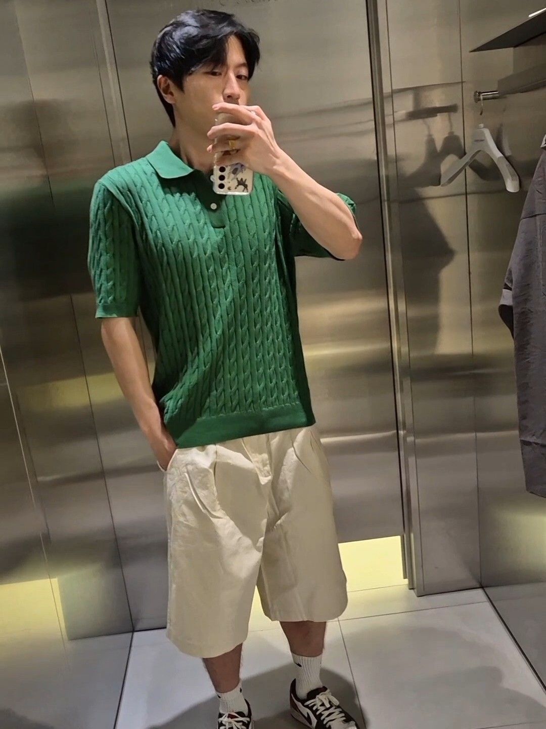 MUSINSA STANDARD MEN'S_クロシェニットポロシャツ_4色 MUSINSA STANDARD MEN'S_クロシェニットポロシャツ_4色 (MUSINSA