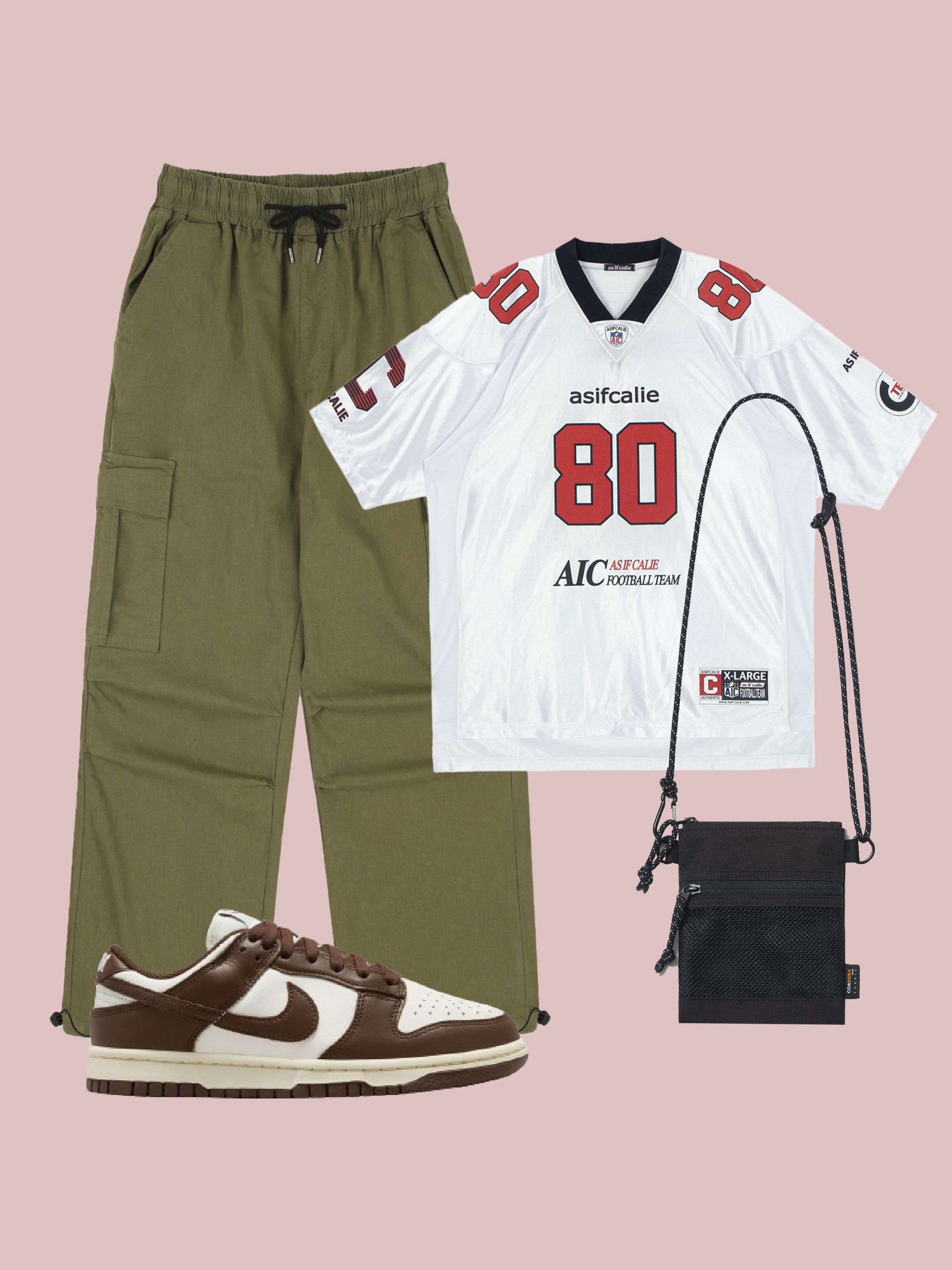 MUSINSA | ASIF CALIE CALIE FOOTBALL JERSEY WHITE
