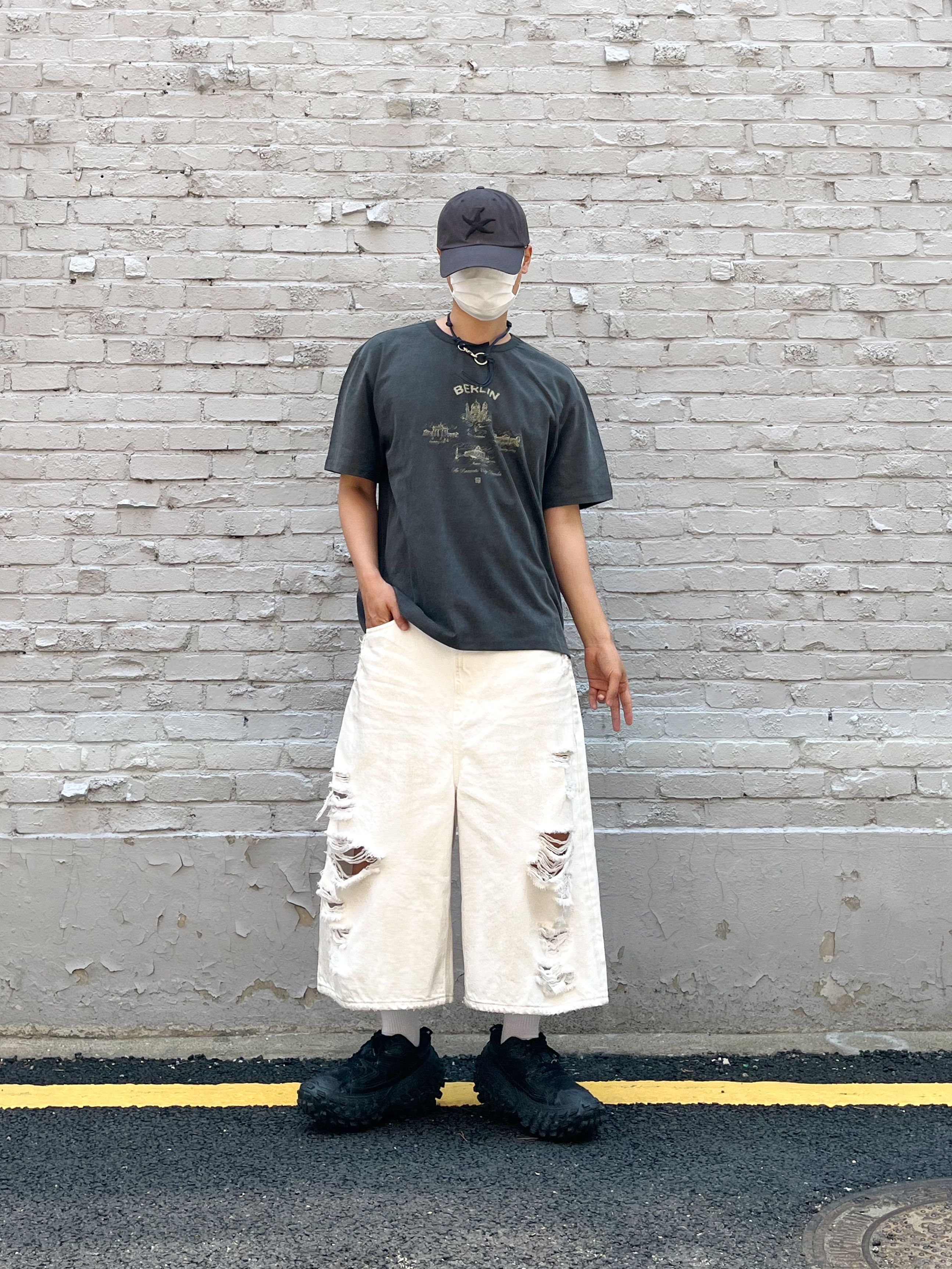 【MIMTHEWARDROBE】 Berlin pigment washed t-shirt/追跡付 MUSINSA | MIMTHEWARDROBE Berlin Pigment Washed T-Shirt_Beige