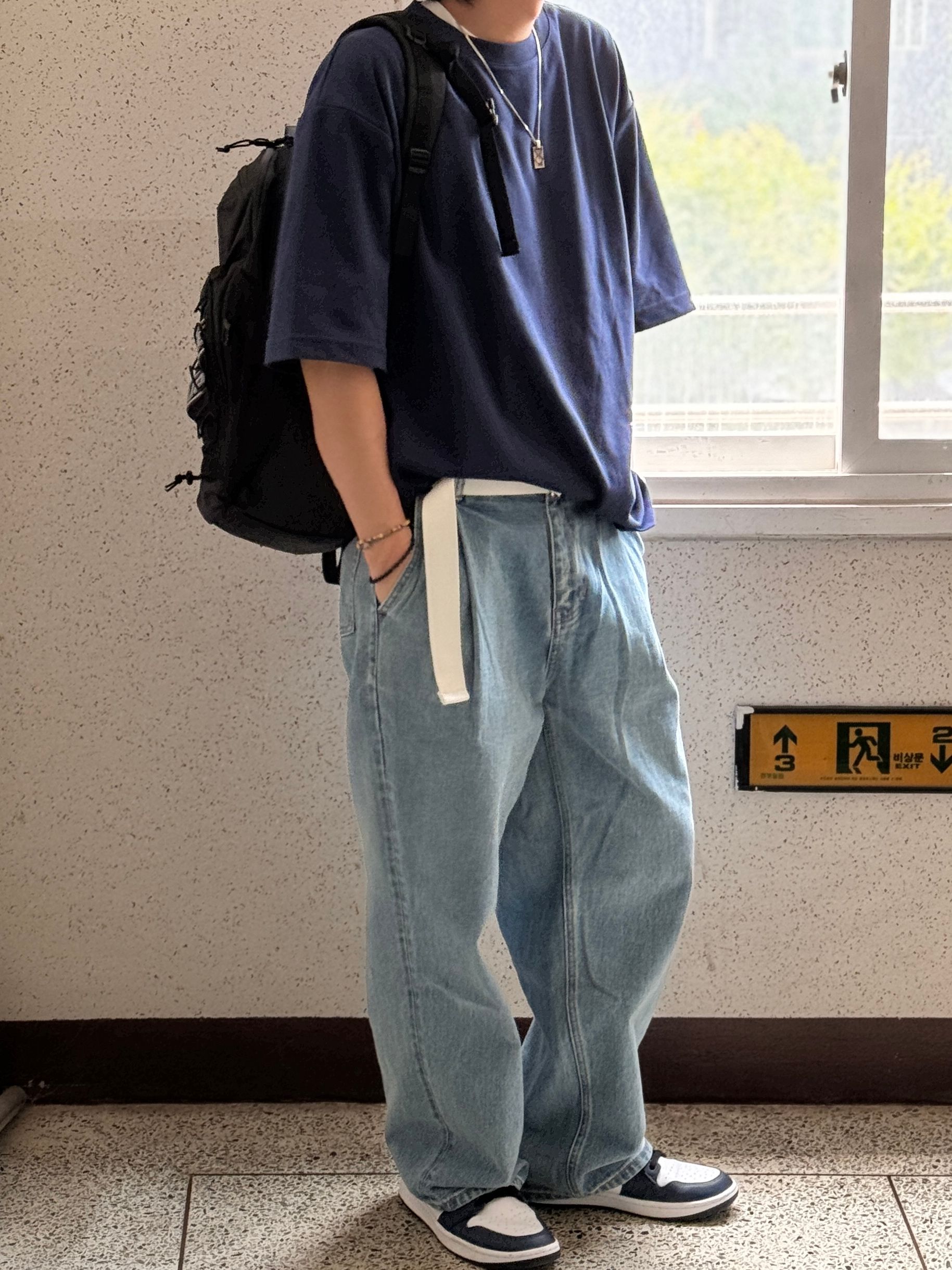 ★MUSINSA STANDARD★ Deep tuck overlap wide denim pants ligh MUSINSA | MUSINSA STANDARD Deep Tuck Overlap Wide Denim