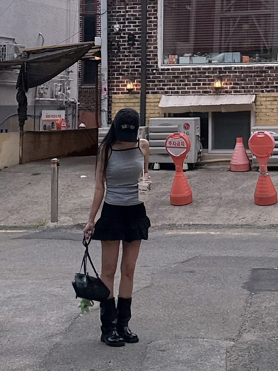 MUSINSA | FANCY CLUB [NF] Puff Sweat Can Kang Mini Skirt