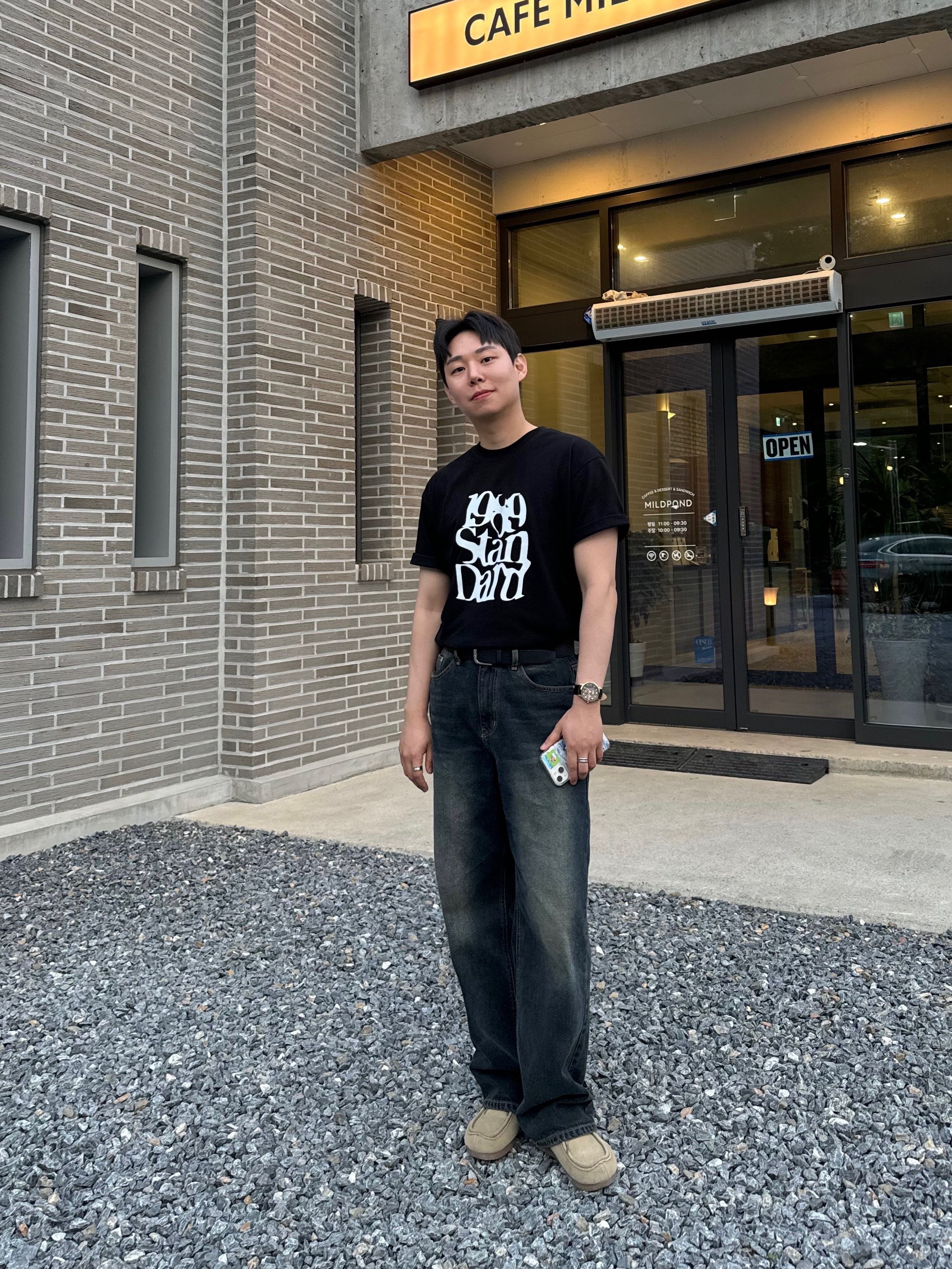 トップス OAMC CASCADE COTTON SHORT-SLEEVE SHIRT Men's Linen
