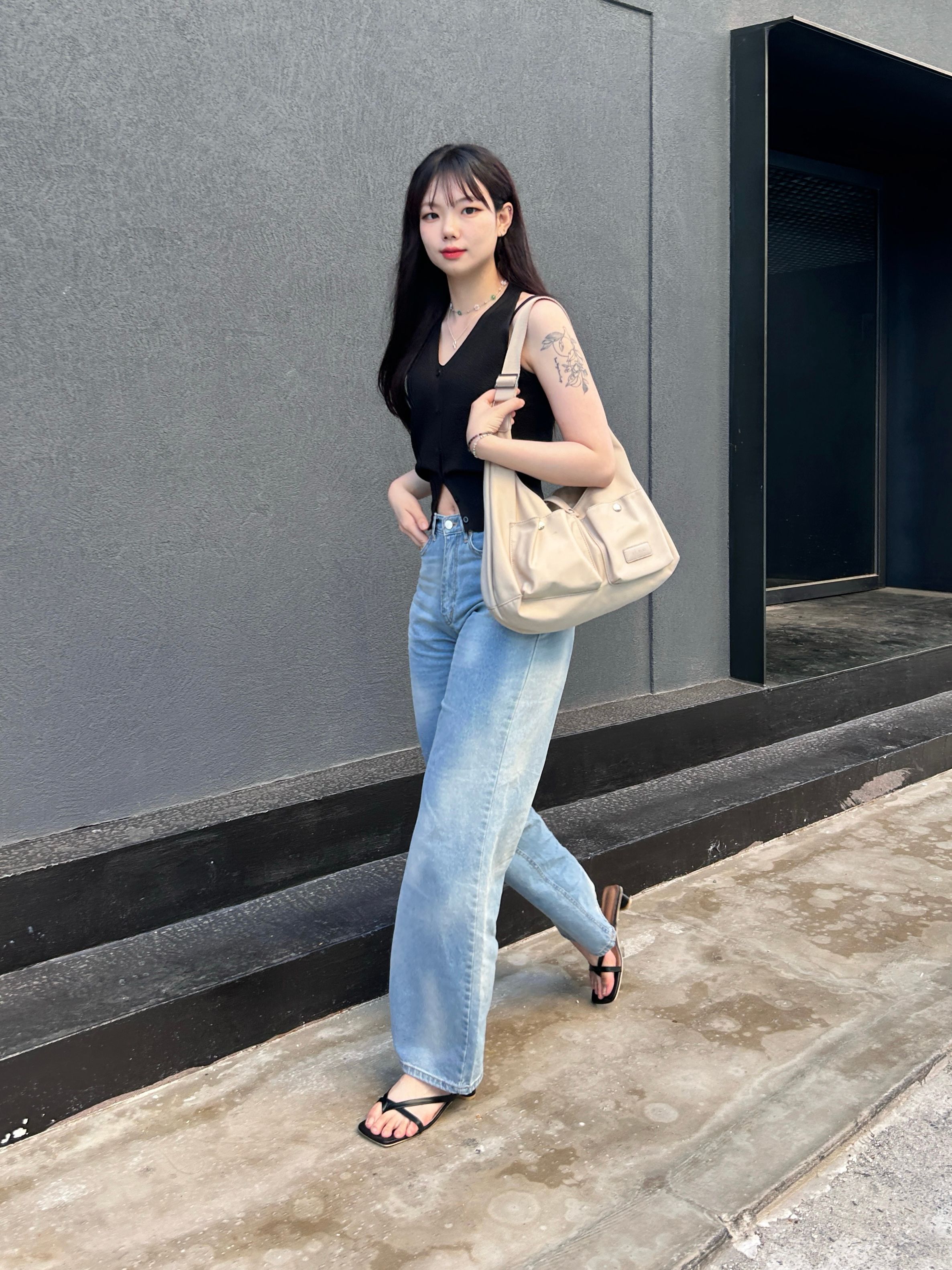 ◆UNKNOWN PLANET◆ Bubble Wash Wide Denim Pants Blue MUSINSA公式 | UNKNOWN PLANET Bubble Wash Wide Denim Pants Blue