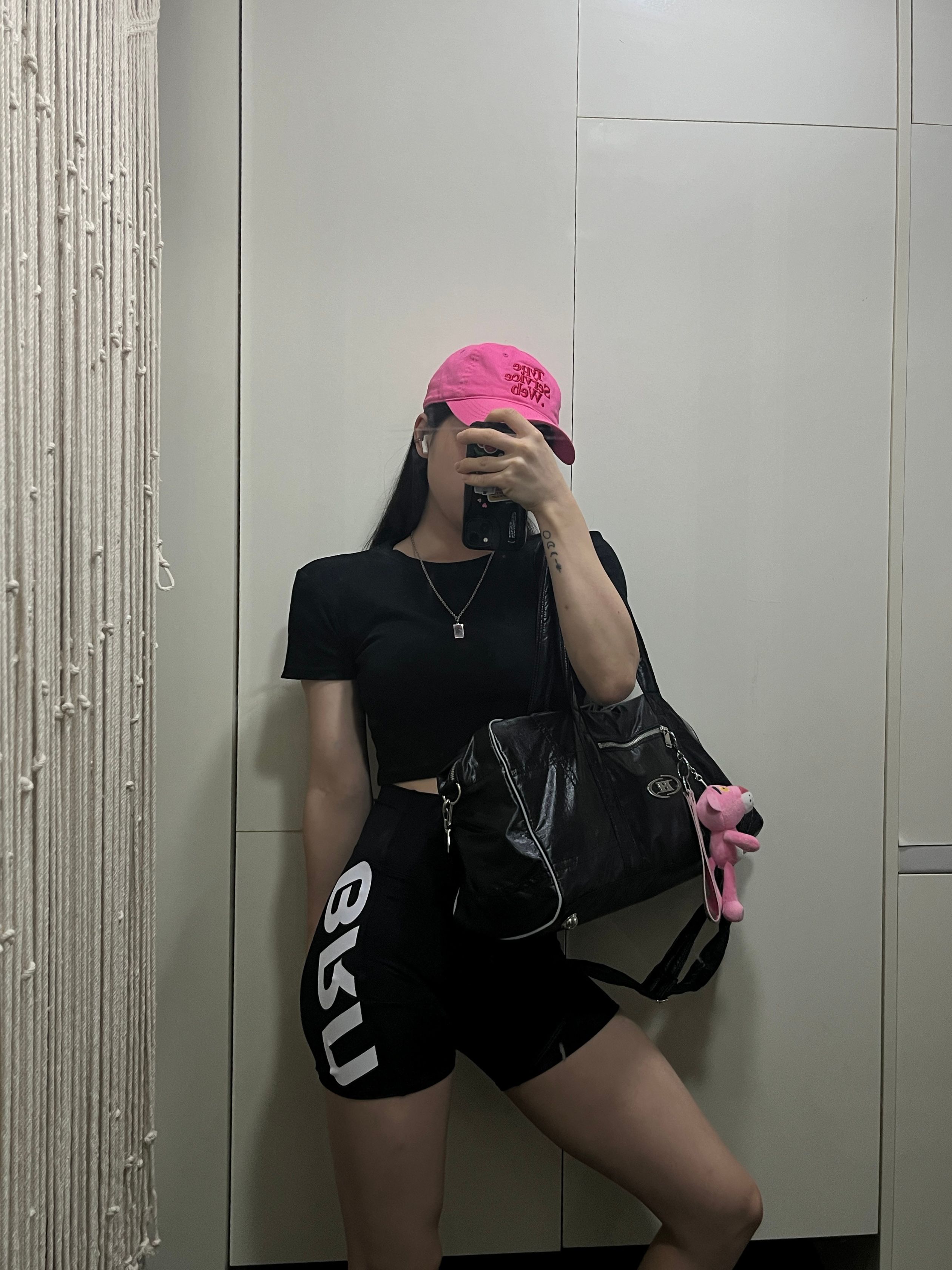 トートバッグ Duffle_Blackout The DUFFER of ST.GEORGE トートバッグ 「BLACK LABEL」GYM BAG