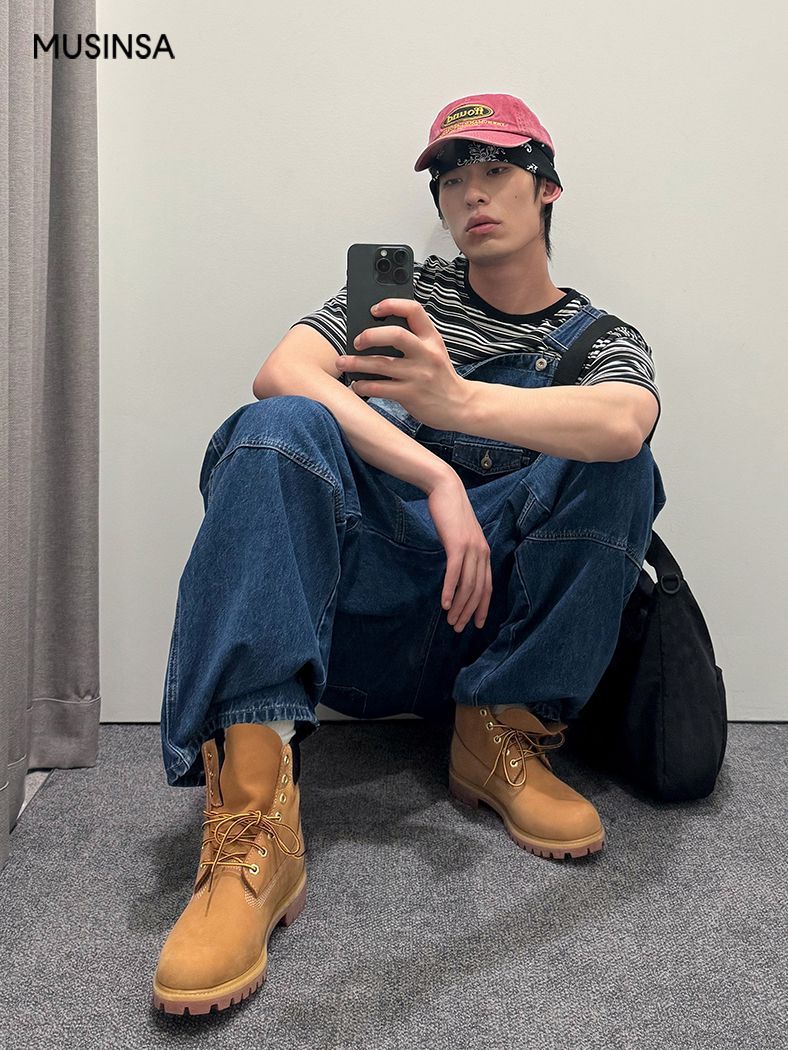 ☆HUMAN N CAT☆ Pound Washed Vintage Denim Ball Cap Indigo B Human Made Men's Denim Cap in Indigo Human Made