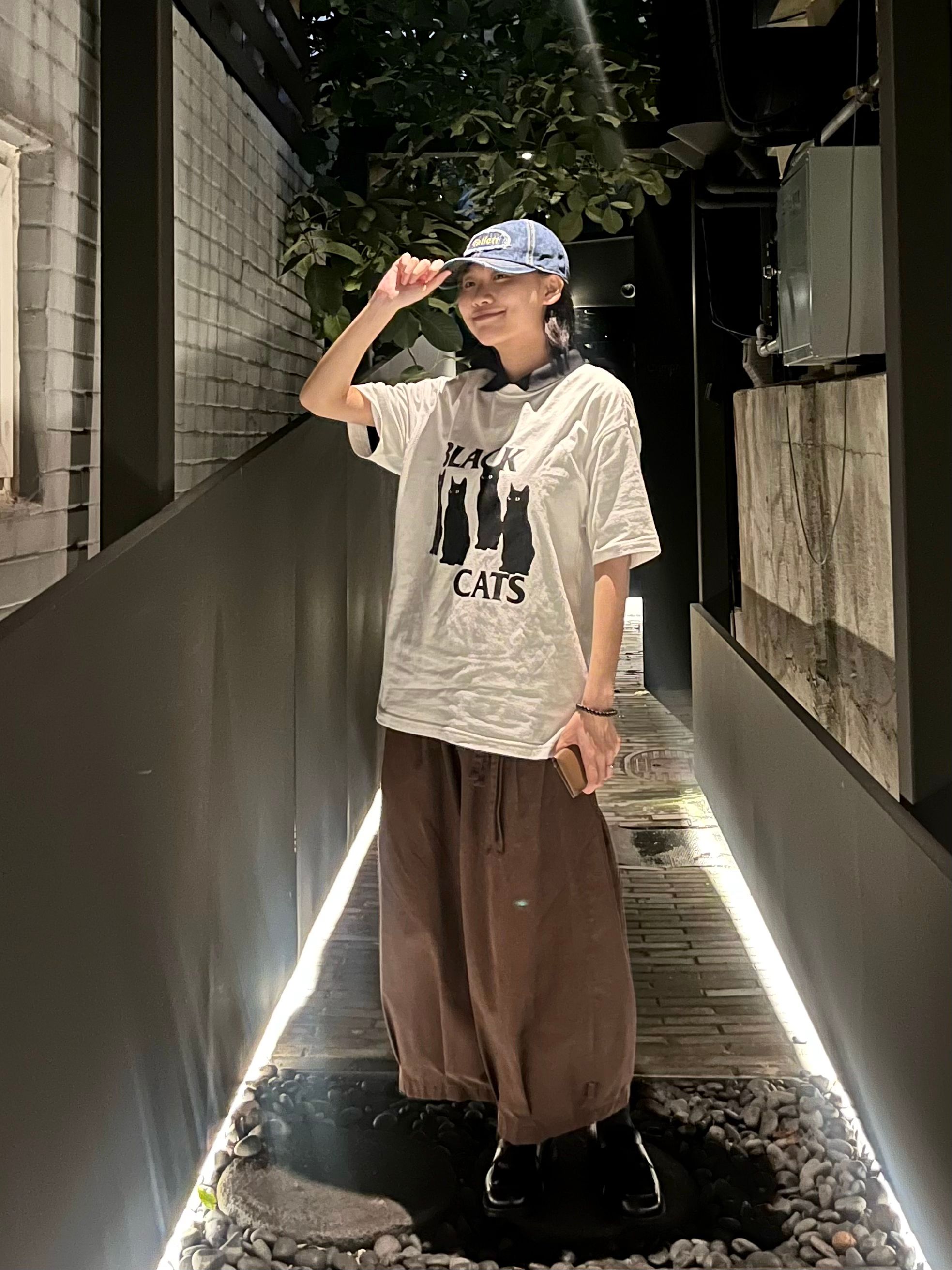 Tシャツ・カットソー [VIVASTUDIO] BLACK CAT TEE [WHITE] MUSINSA | VIVASTUDIO BLACK CAT TEE [WHITE]