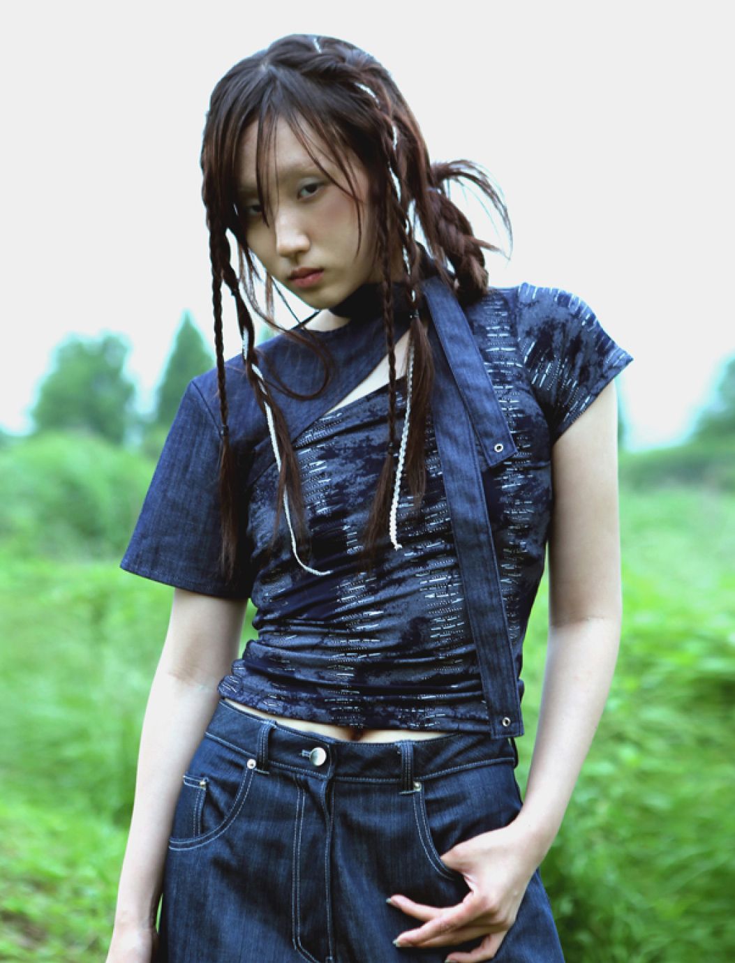 MUSINSA STANDARD LADY'S_ワンタックワイドスラックス_4色 MUSINSA STANDARD LADY'S_ワイドシャーリングパンツ_4色