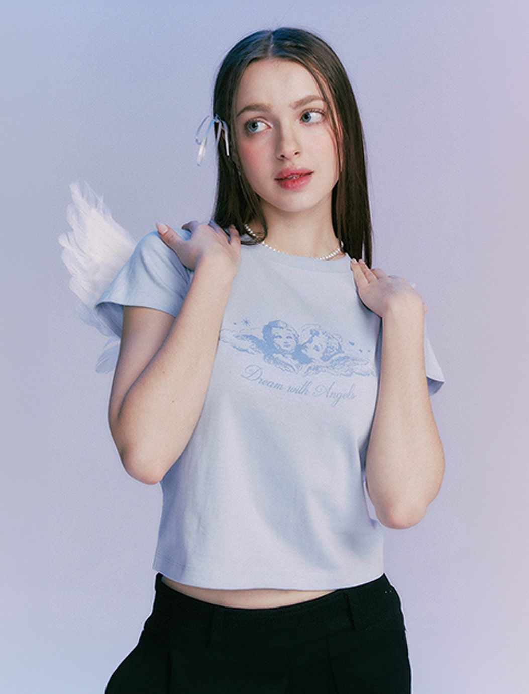 ◆24SS MOON FAIRY MF FAIRY NUMBER クロップTシャツ/3色◆ ◇24SS MOON FAIRY MF FAIRY LINE クロップTシャツ/3色◇ (T