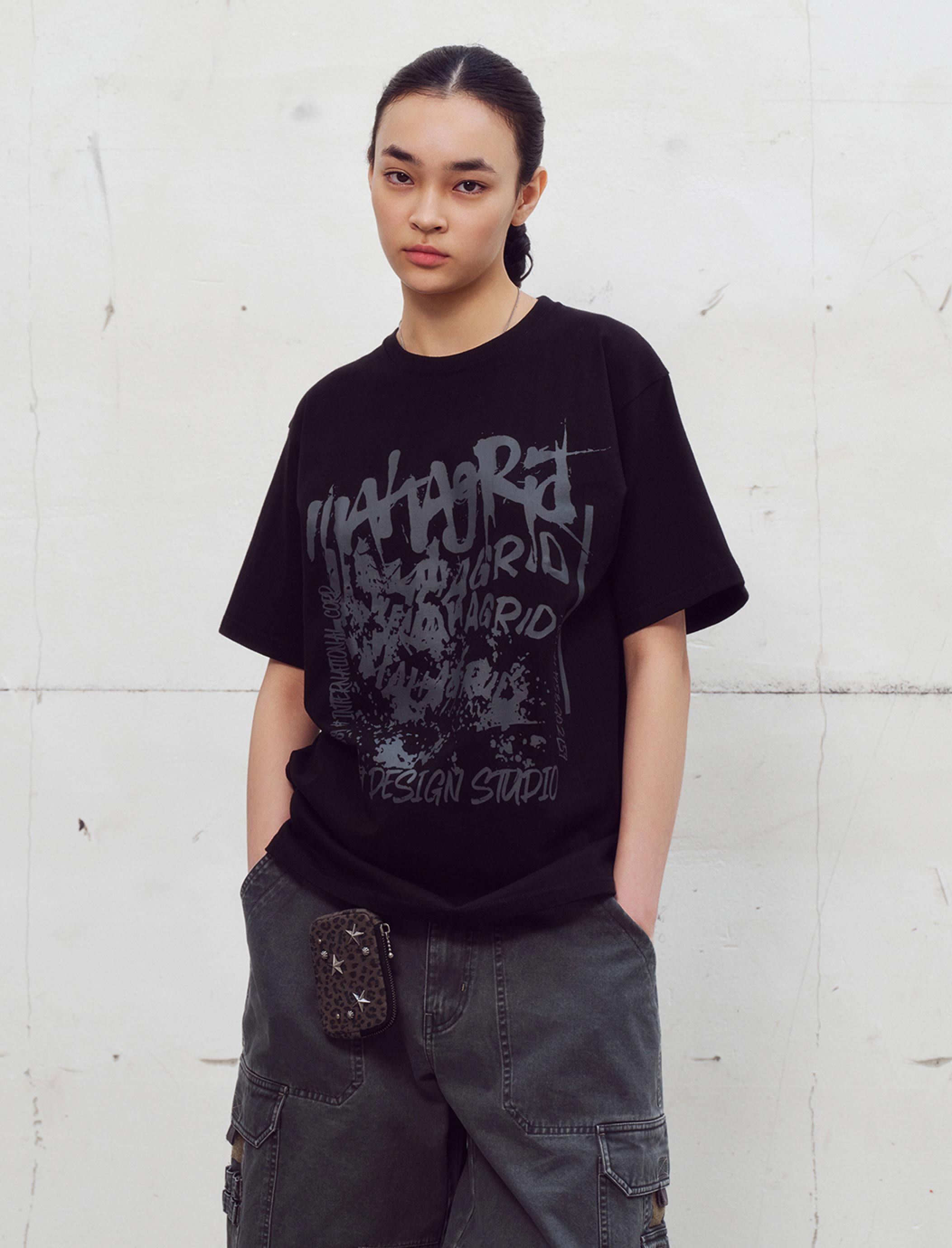 【mahagrid】25SS★ STREET CREW TEE STREET CREW TEE[KHAKI] - MAHAGRID