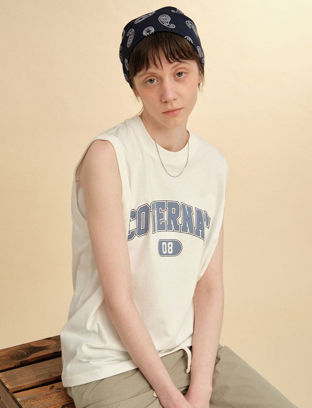 Tシャツ・カットソー COVERNAT CoverNatXWrangler Motorcycle Pigment T-Shirt White 96272-25VX Harley-Davidson T-Shirt Willie G Sketchy Bar