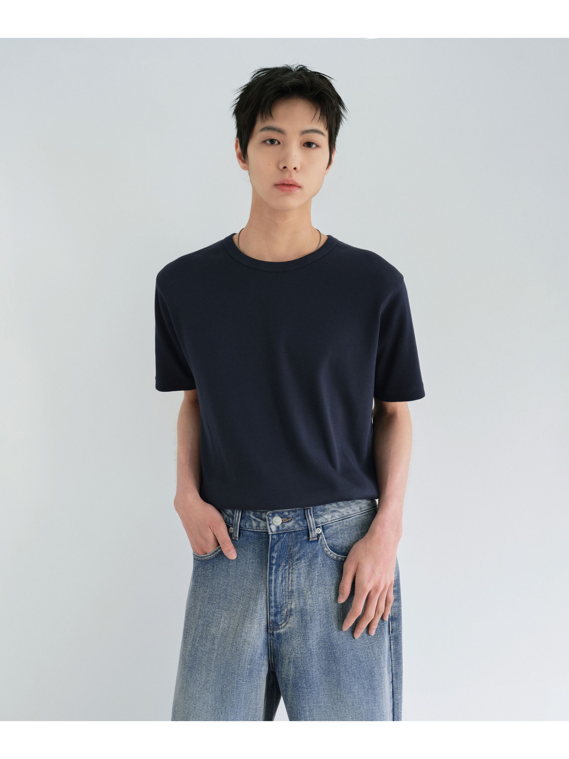 MUSINSA STANDARD MEN'S_フラットテリーフードスウエット_6色 Musinsa Standard | Official Store – Shop Trendy Fashion at