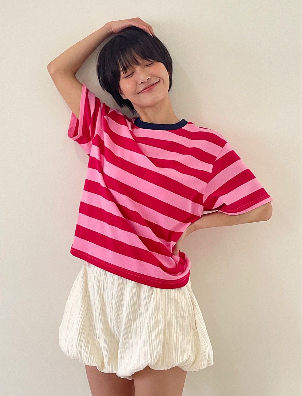MUSINSA STANDARD LADY'S_ハイウエストワイドスラックス_7色 GeeRA スラックス パンツ 美脚ストレッチセミワイドパンツ