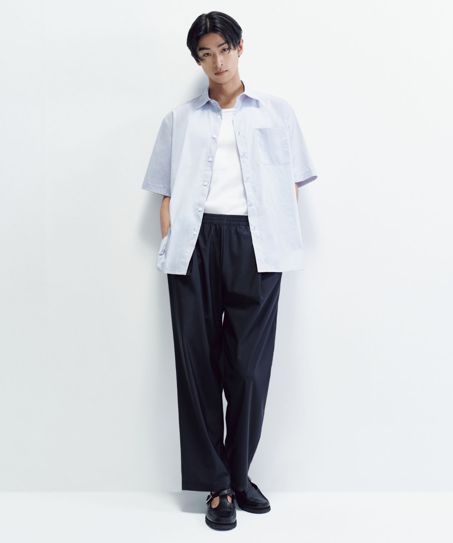 MUSINSA STANDARD MEN'S_オーバーサイズスウエットシャツ_11色 シャツ メンズ オーバーサイズ ルーズシルエット ブロード