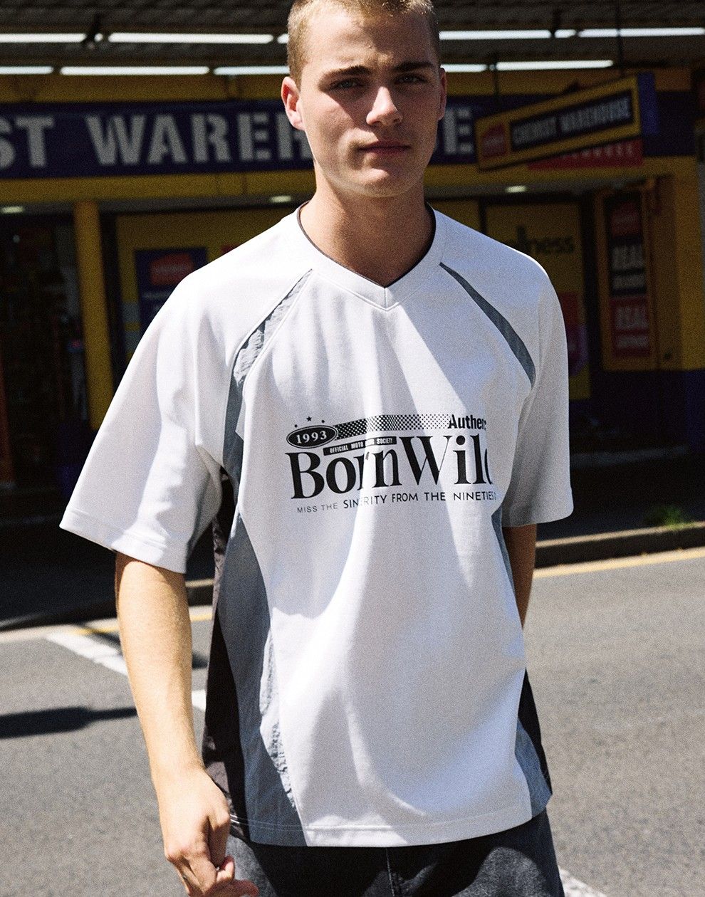 【1993studio】[CHODANx1993Studio] Vintage Spray T-Shirt 1993 Studio x Qwer Chodan] Vintage Spray T-Shirt (3 Color