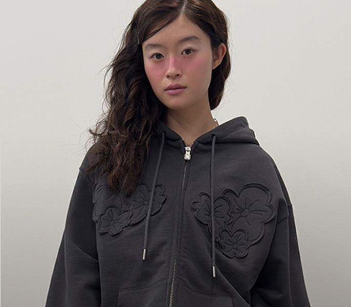 ジャケット・アウター [TYPESERVICE] MUSINSA matin kim coyseio MUSINSA | MATIN KIM MATIN COATING CROP BLOUSON IN SKY