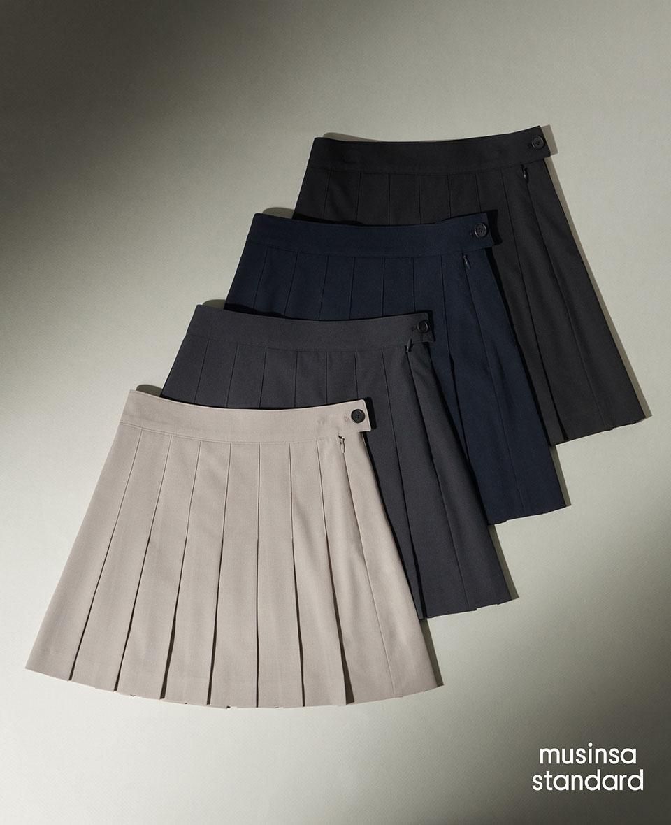 MUSINSA公式 | MUSINSA STANDARD WOMAN レディースプリーツミニ